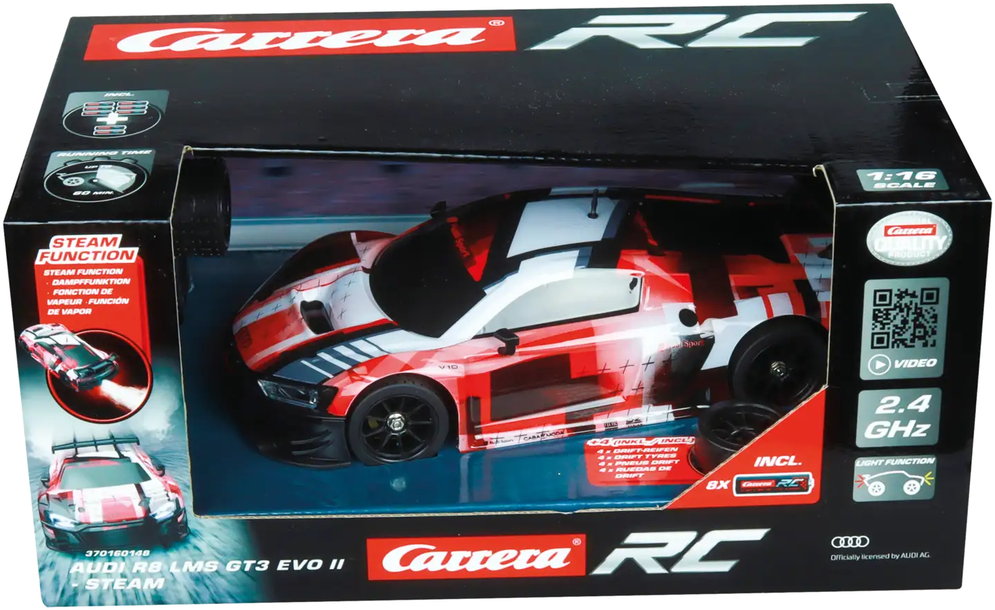 Carrera kauko-ohjattava auto Audi R8 LMS GT3 Evo II Steam - 1