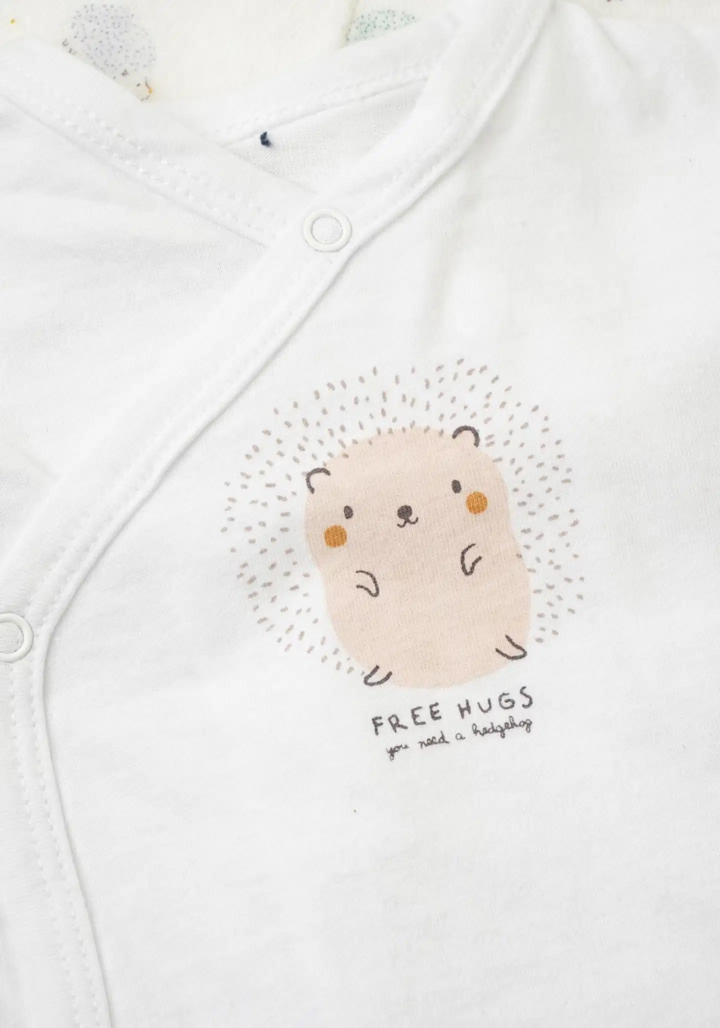 TEX BABY vauvojen veluurisetti 5 osaa Siili I990791 - Off white - 3