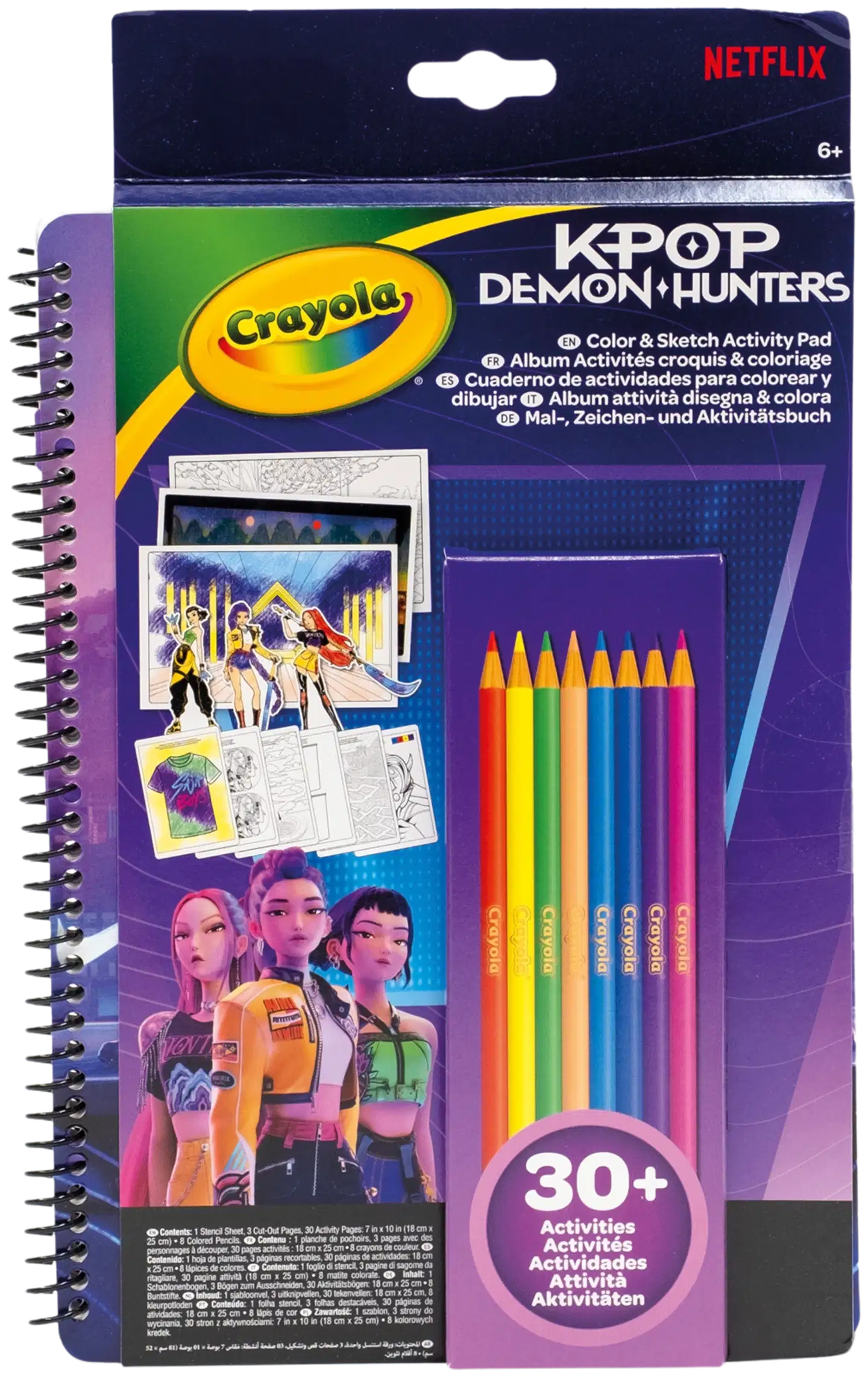 KPDH CRAYOLA Color & Sketch Activity Pad - 1