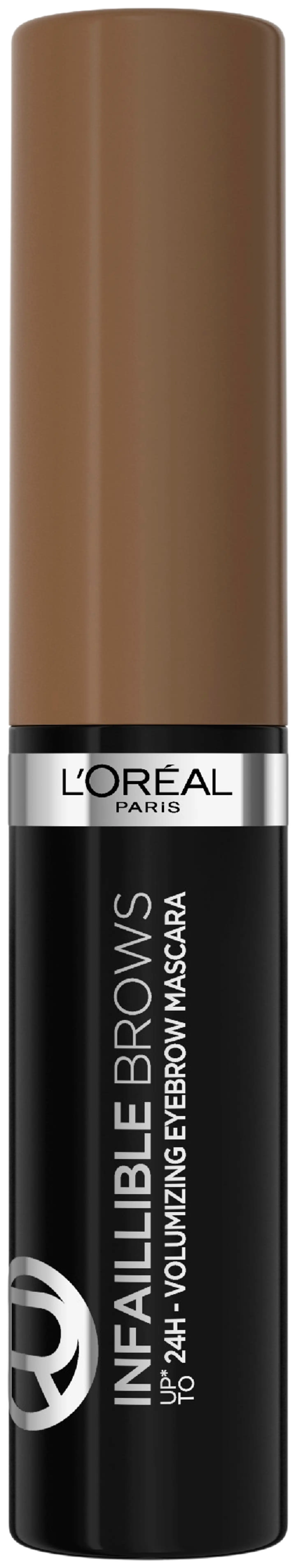 L'Oréal Paris Infaillible Brows 24H Volumizing Eyebrow 5.0 Light Brunette kulmamaskara 5ml - 2