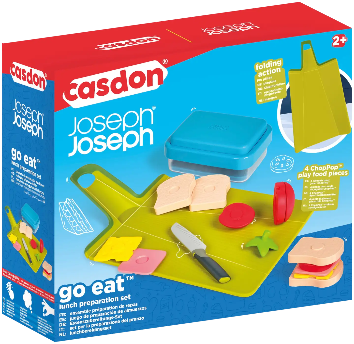 Casdon Go Eat -Leikkiruokasetti - 2