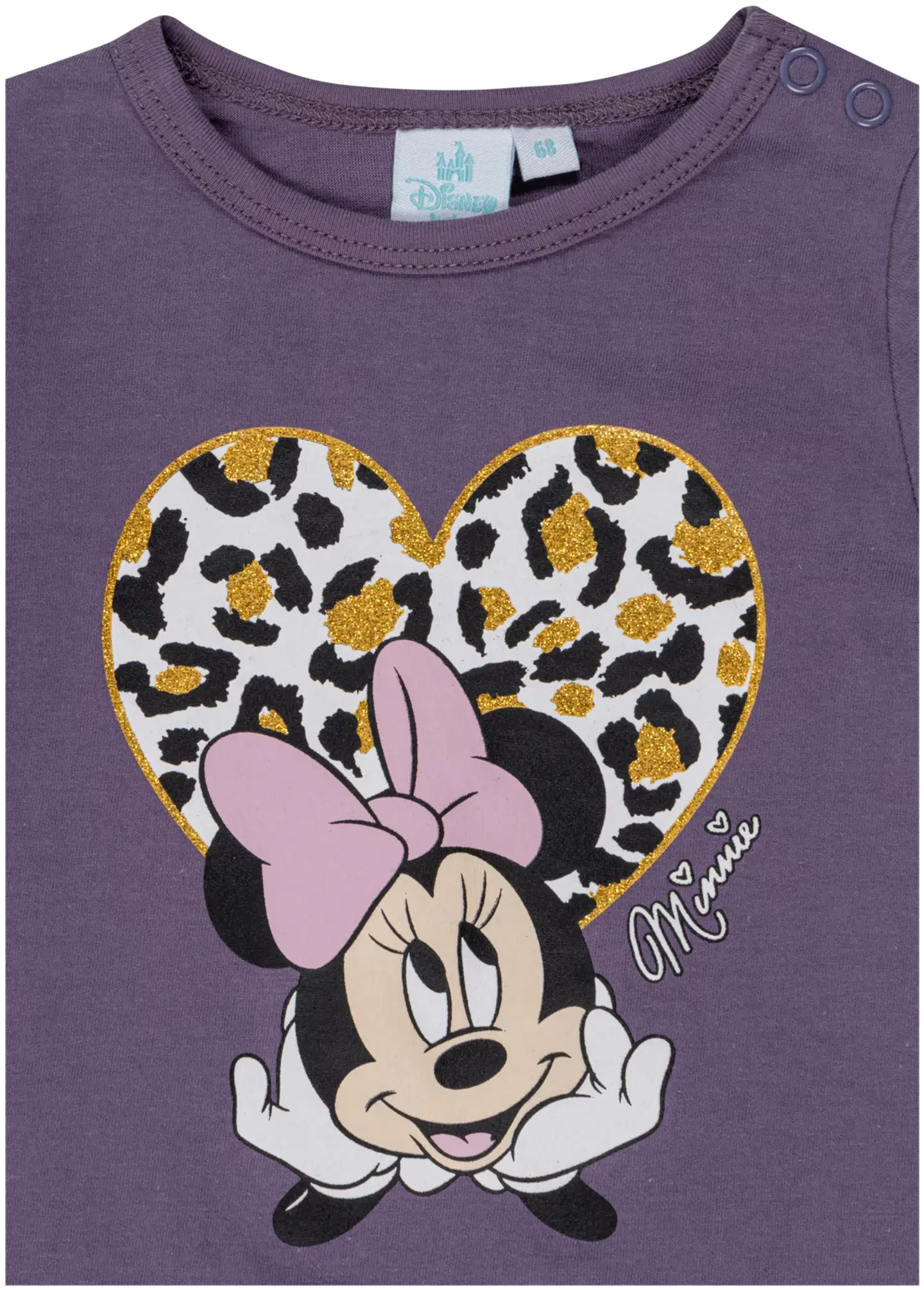 Disney vauvojen pitkähihainen trikoopaita Minni Hiiri ZH00042 - violetti - 2