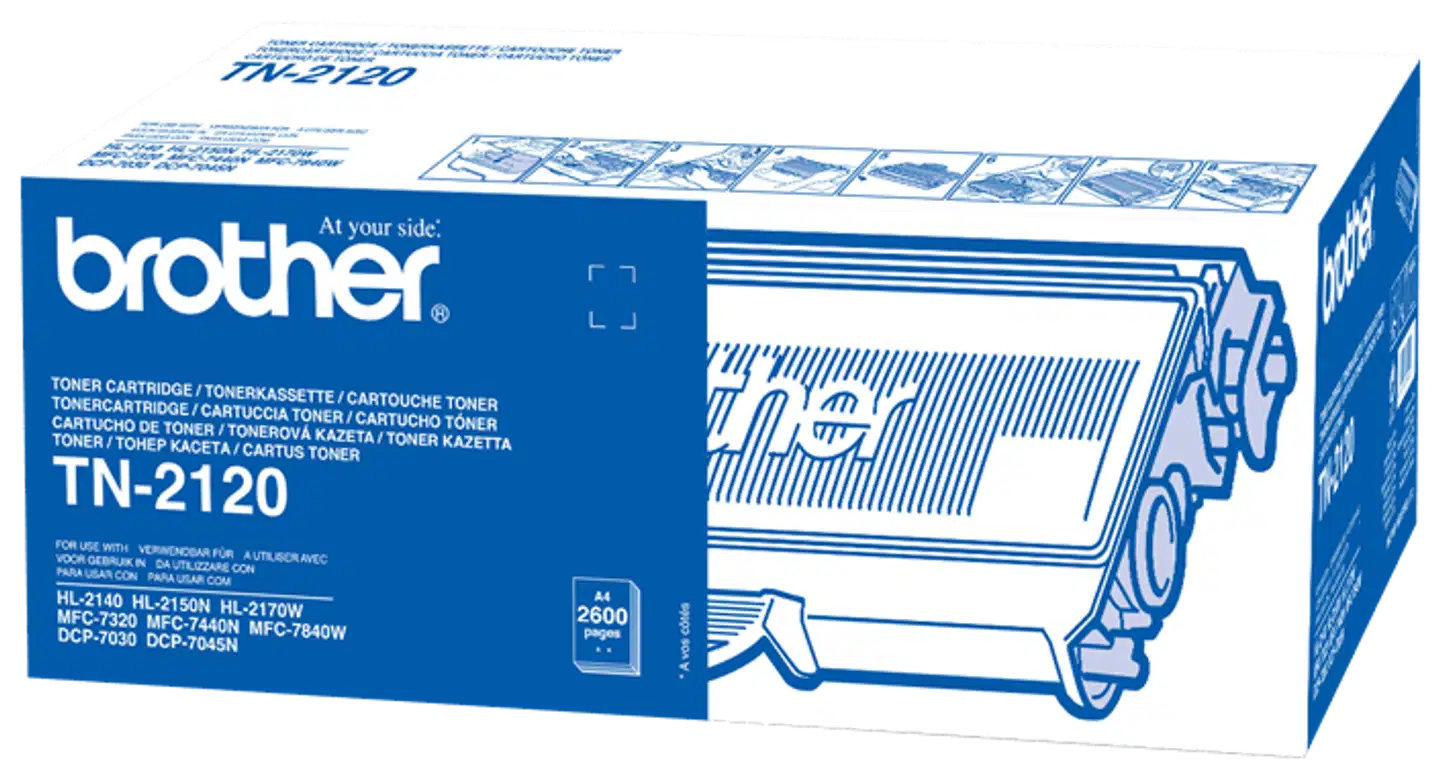 Brother laservärikasetti TN-2120 musta - 2