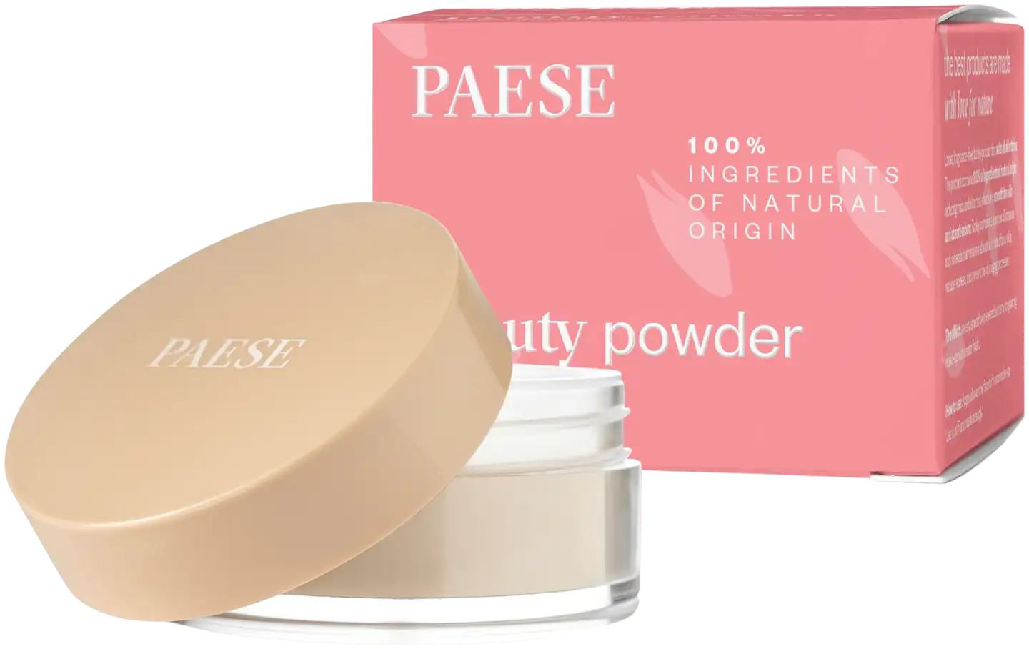 Paese Beauty Powder irtopuuteri 100 % luonnollinen