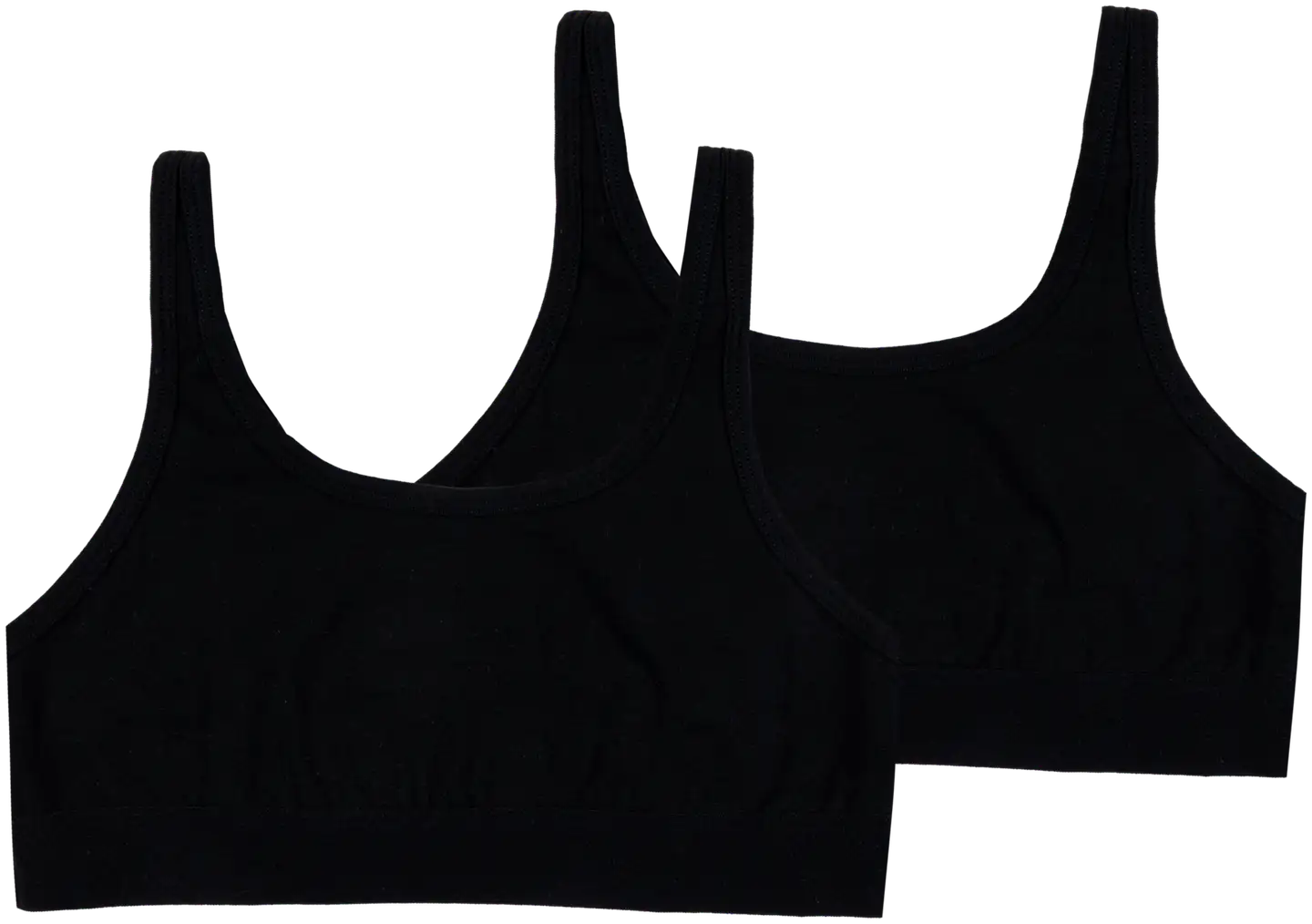 House lasten bralette-alustoppi 230H260811 2-pack - BLACK - 1