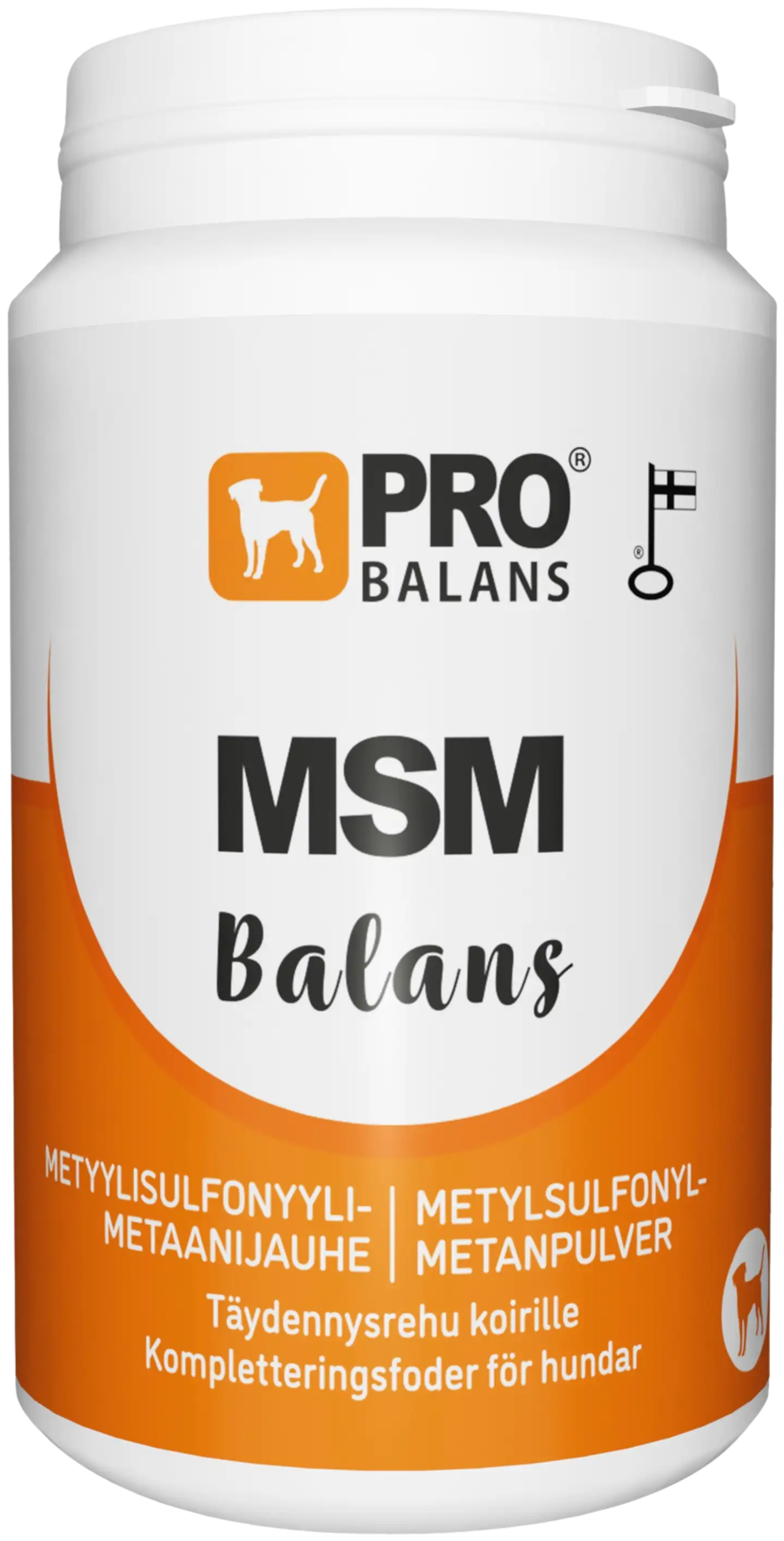 Probalans MSM-balans MSM-jauhe koirille 200 g