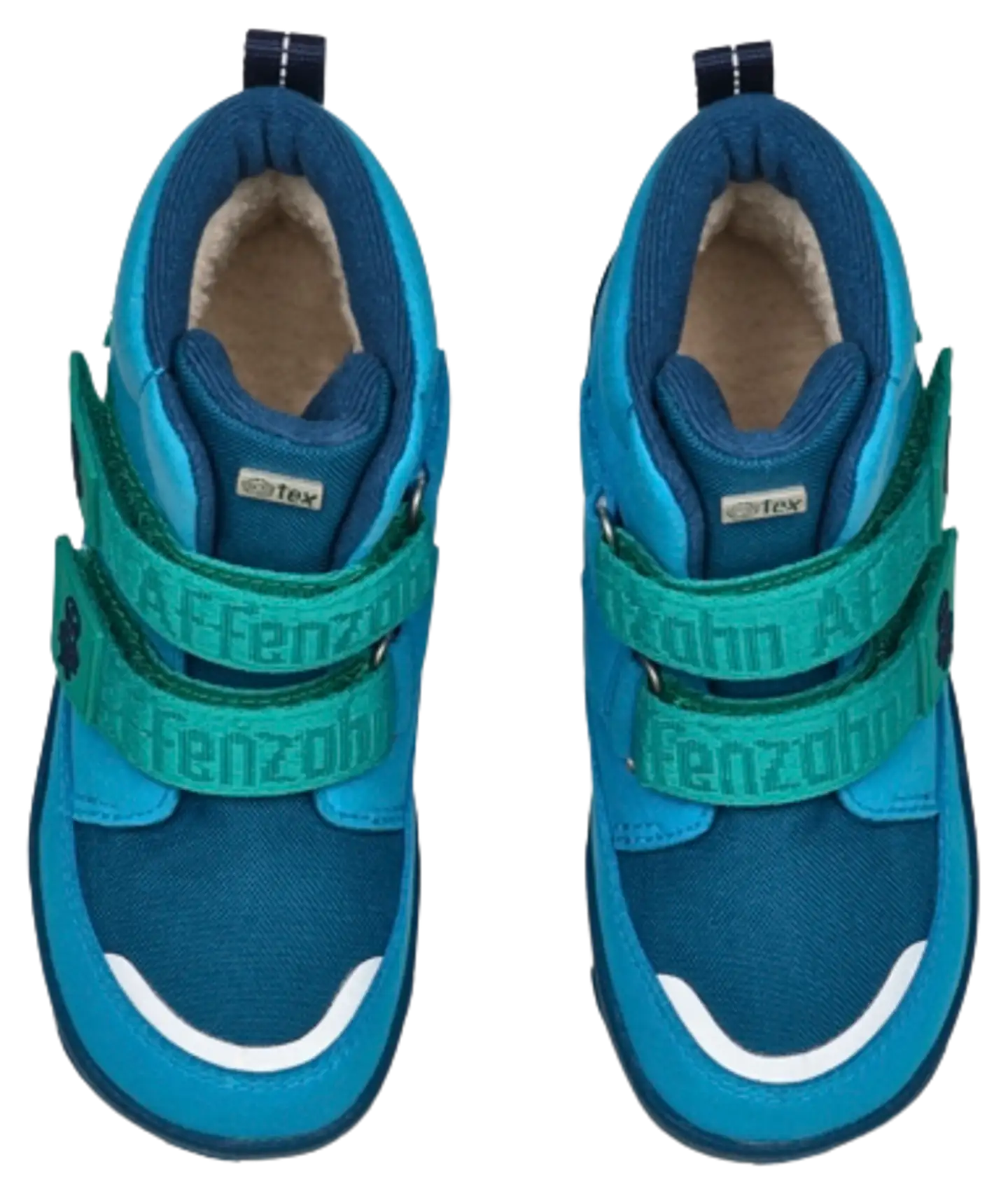 Affenzahn lasten paljasjalkakenkä Mid Boot Vegan Comfy - Octopus - 9