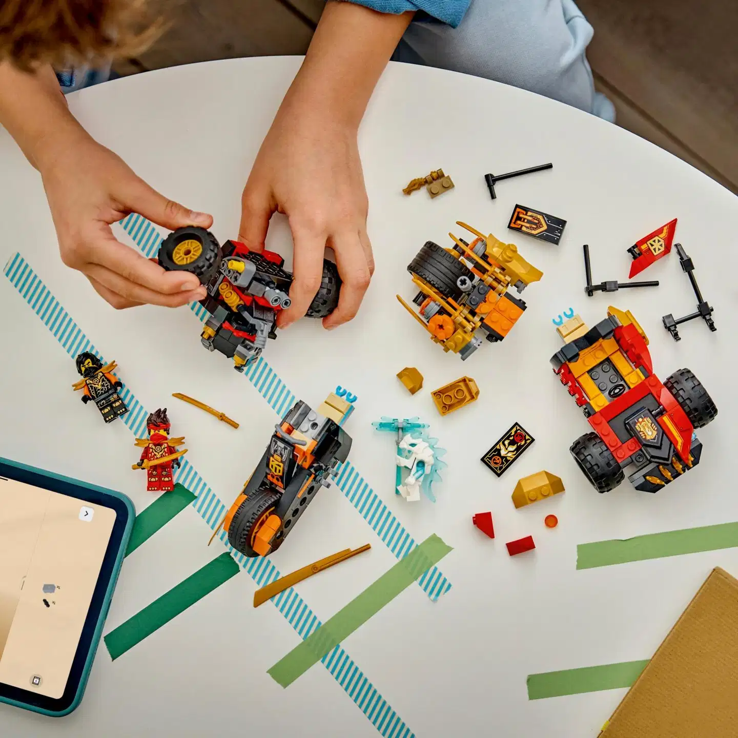 LEGO® Ninjago 71864 Kain ja Colen yhdistelmäajoneuvot - 9