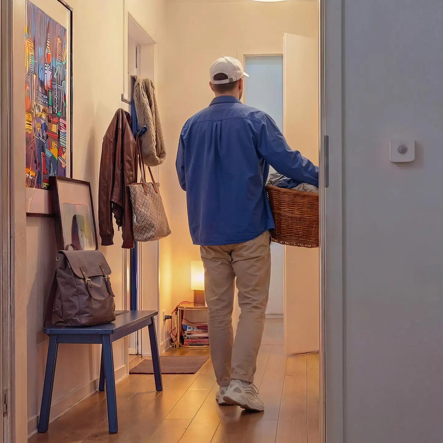 Philips Smart Lighting liiketunnistin paristoilla valkoinen - 7