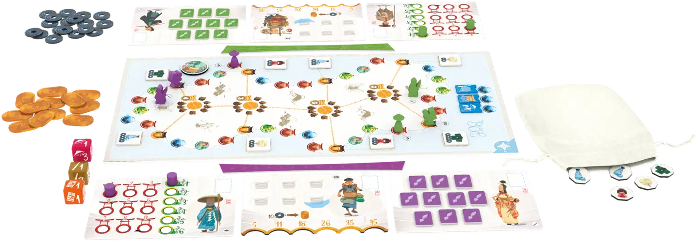 Tokaido Duo Nordic -lautapeli - 2