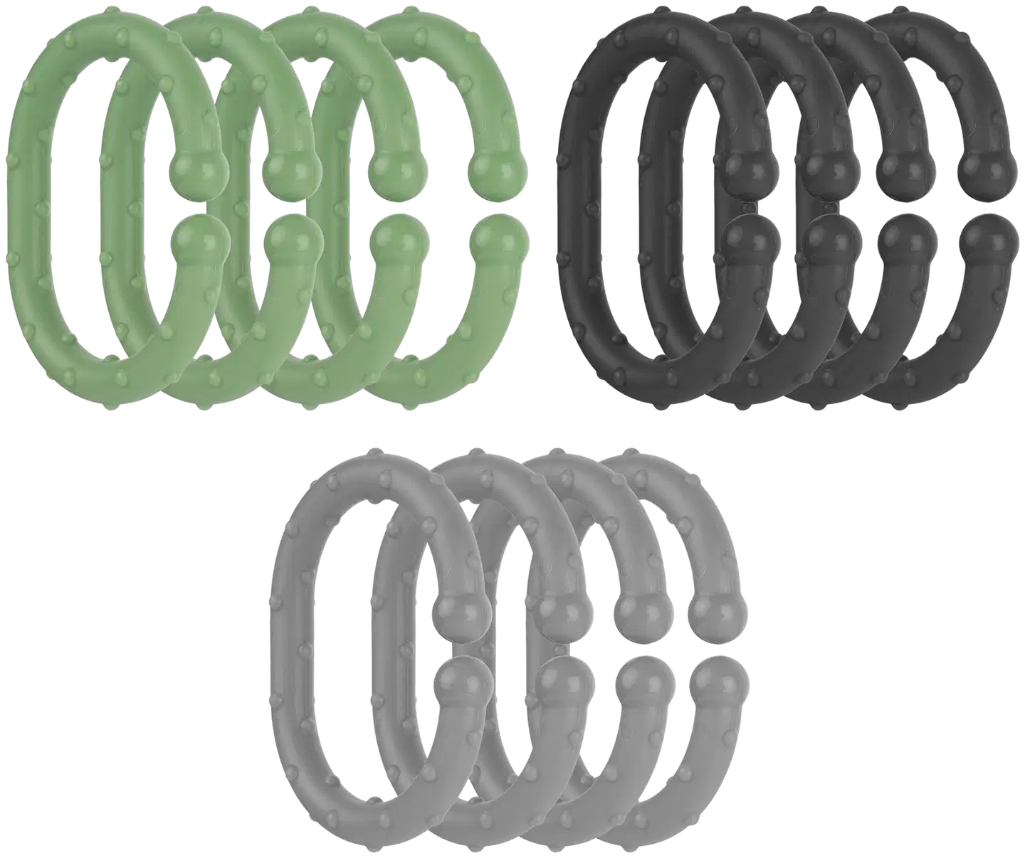 Reer Clip&Go kiinnityslenkit 12 kpl - 1