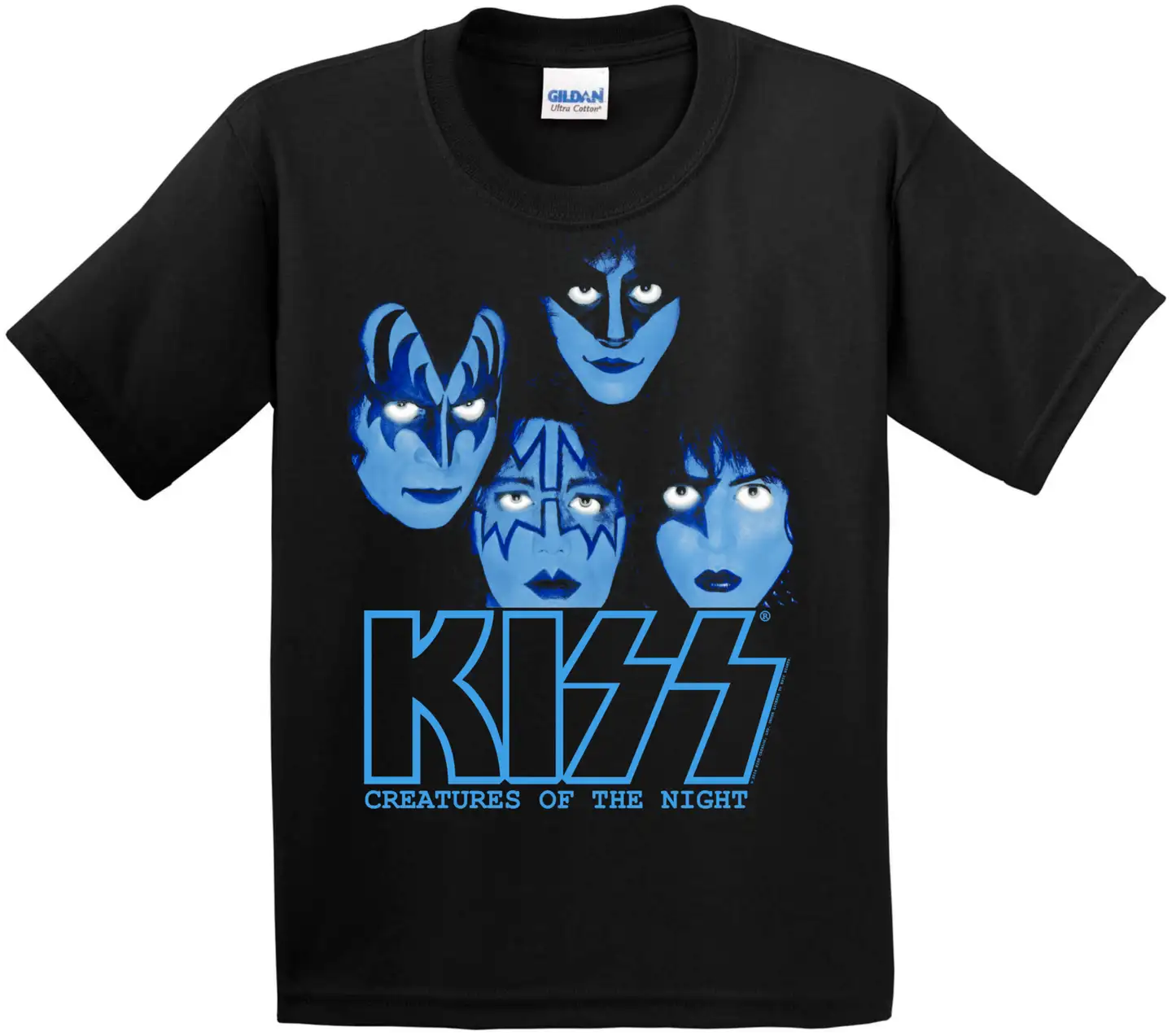 Kiss nuorten t-paita - BLACK