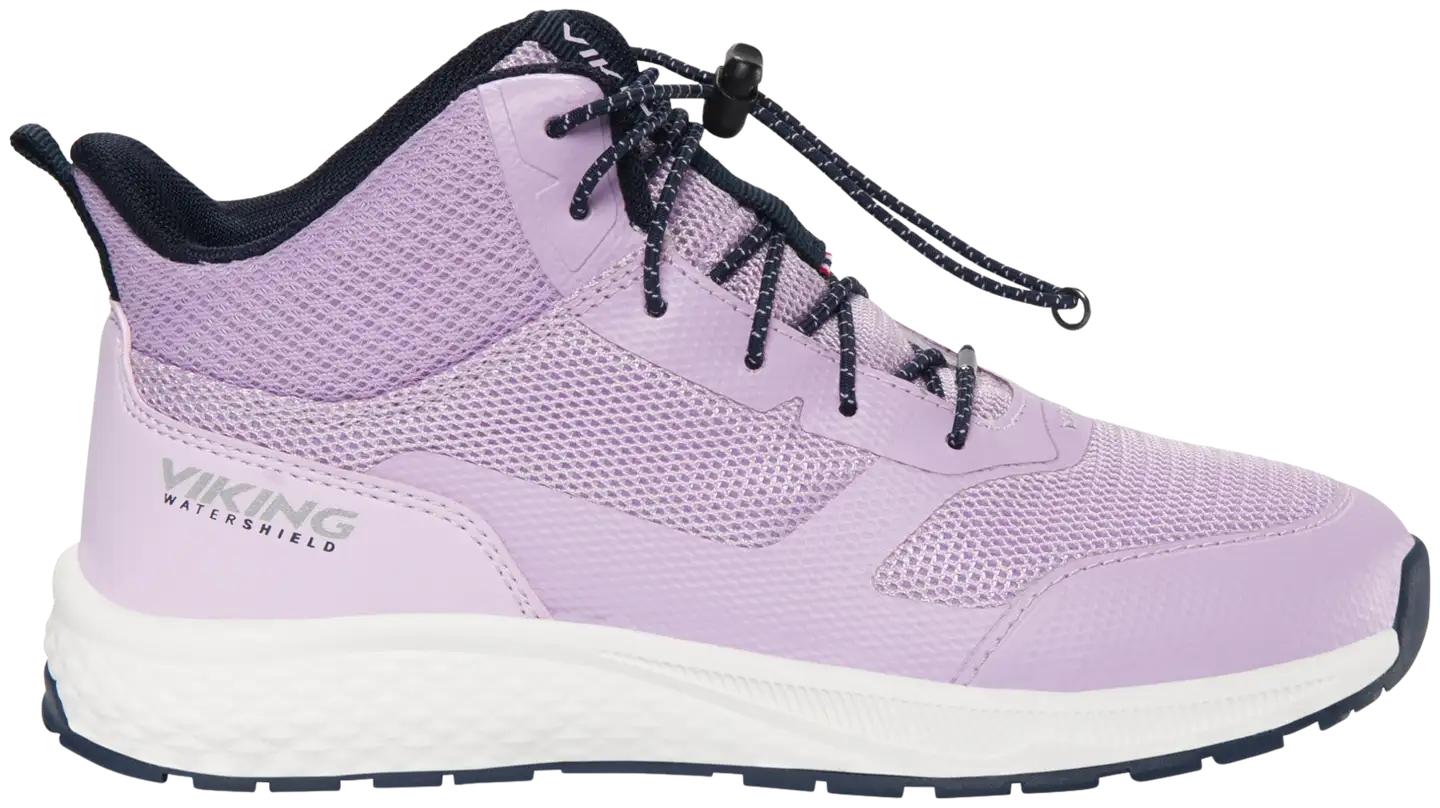 Viking lasten vedenpitävä kenkä 3-55580 Impact Mid WP - Lilac - 1