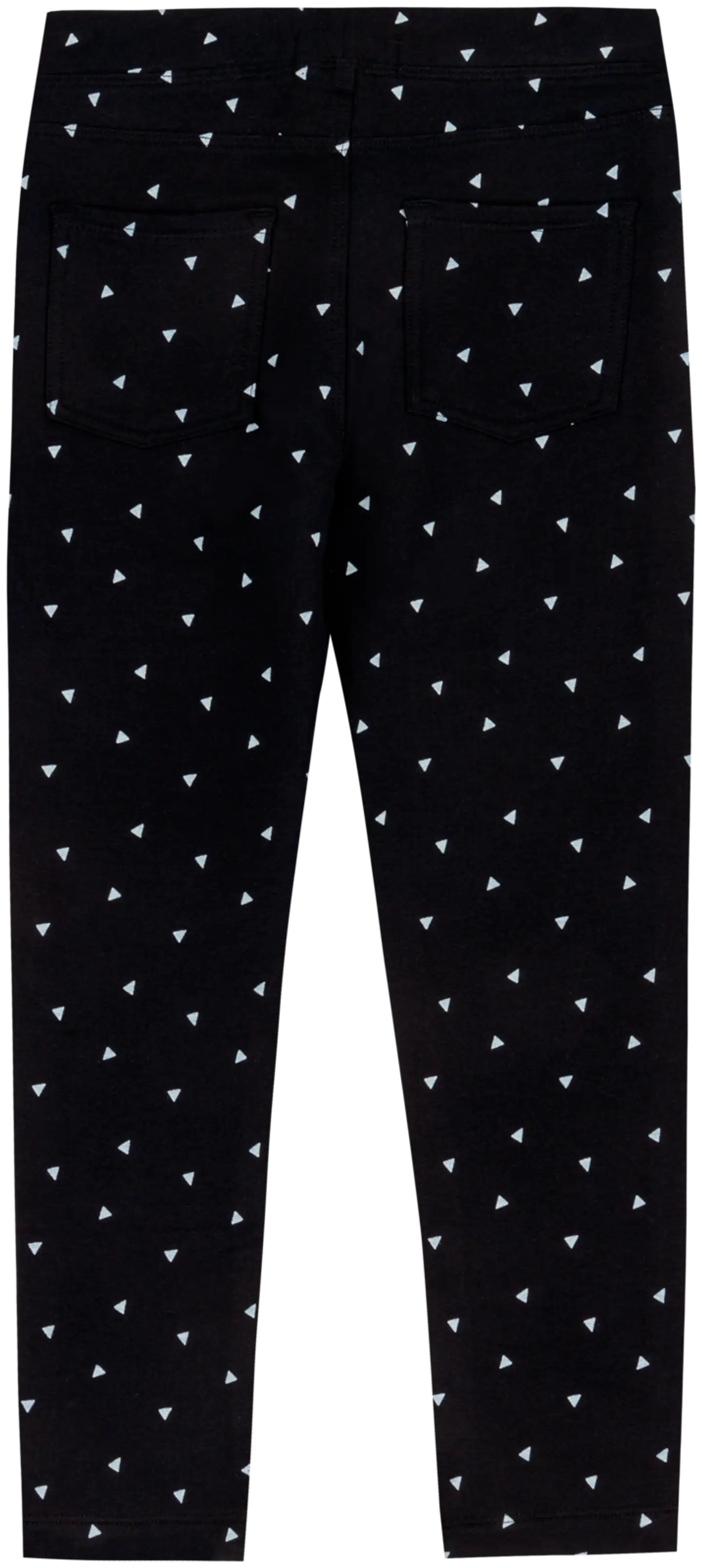 TEX lasten legginsit pilkku I980449 - BLACK 1 - 2