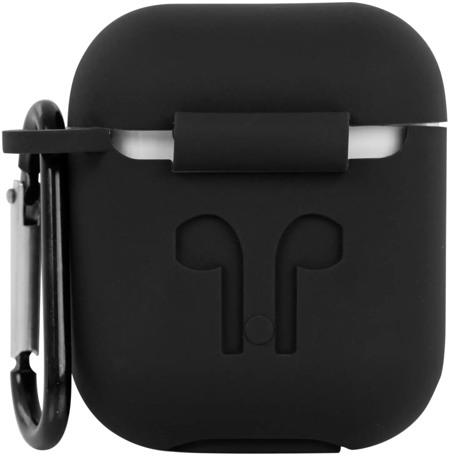 Wave silikonisuoja Apple AirPods (1. ja 2. sukupolvi) musta - 4