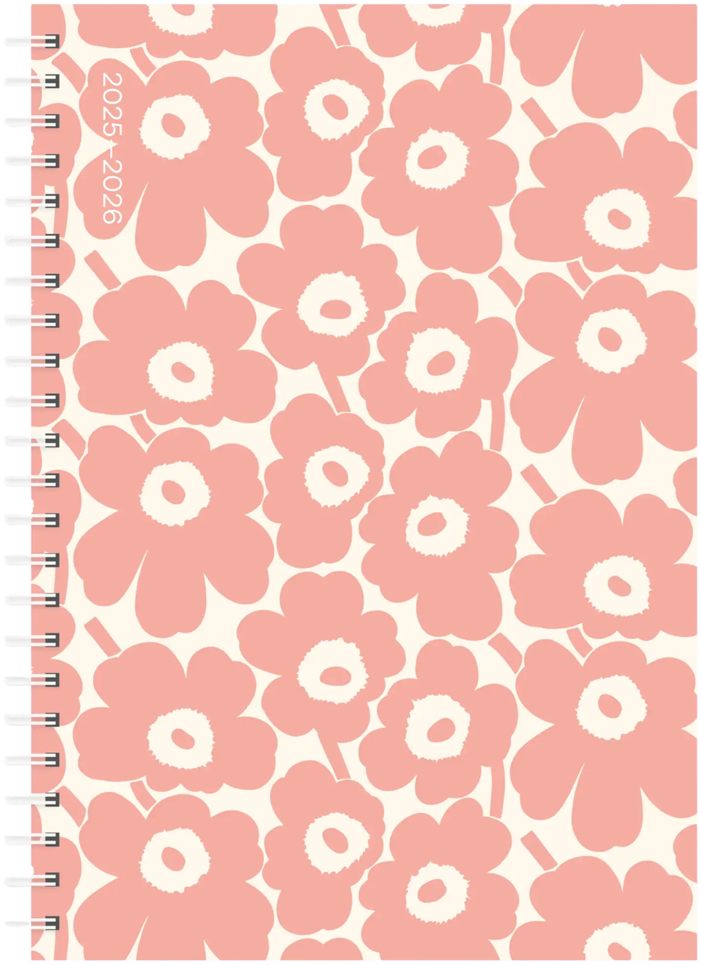 Marimekko koulukalenteri 25-26 MM pieni Unikko persikka