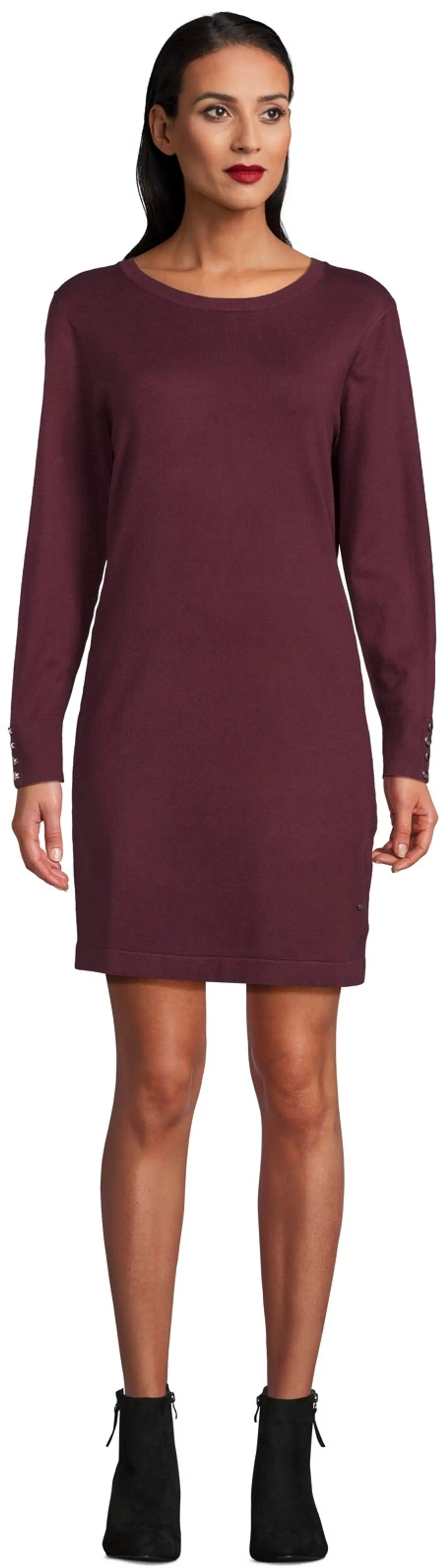 London Fog naisten neulemekko 218L262904 - dark wine - 1