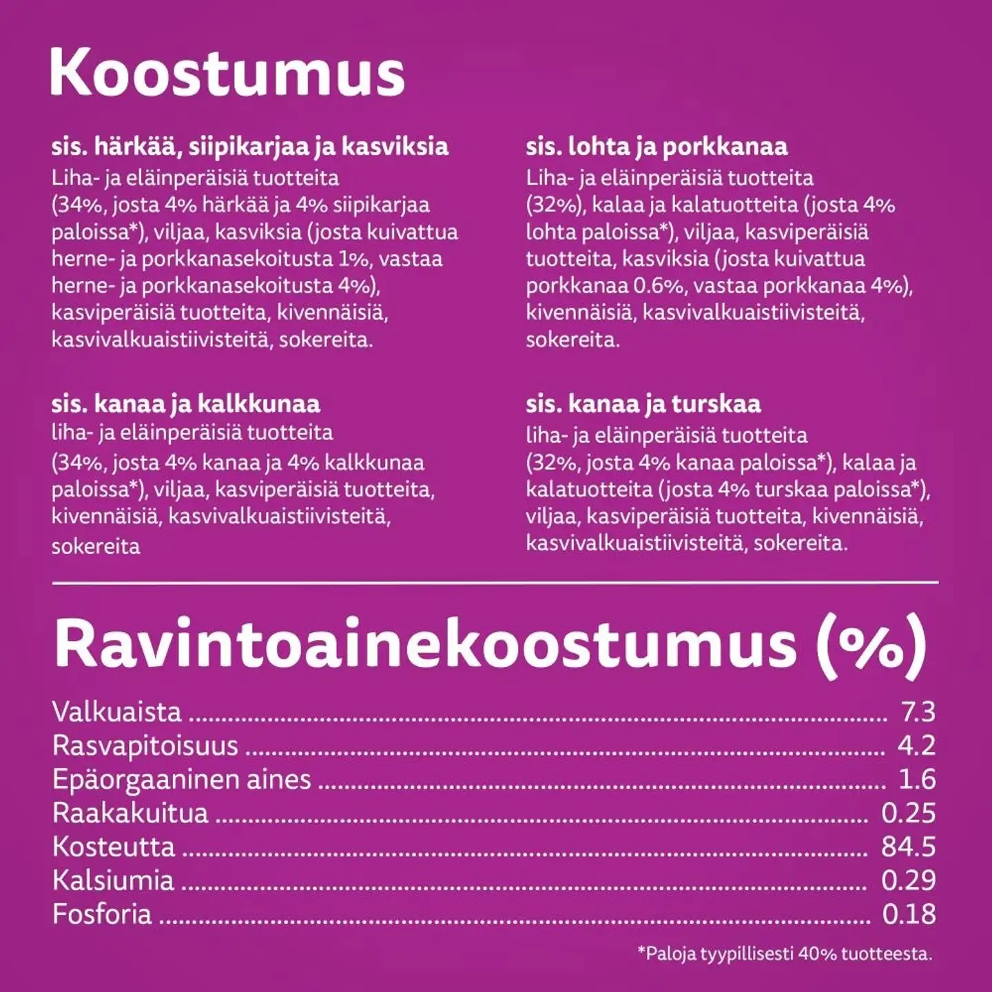 Whiskas Tasty Mix Kokin Valinta kastikkeessa (12 x 85 g) - 3