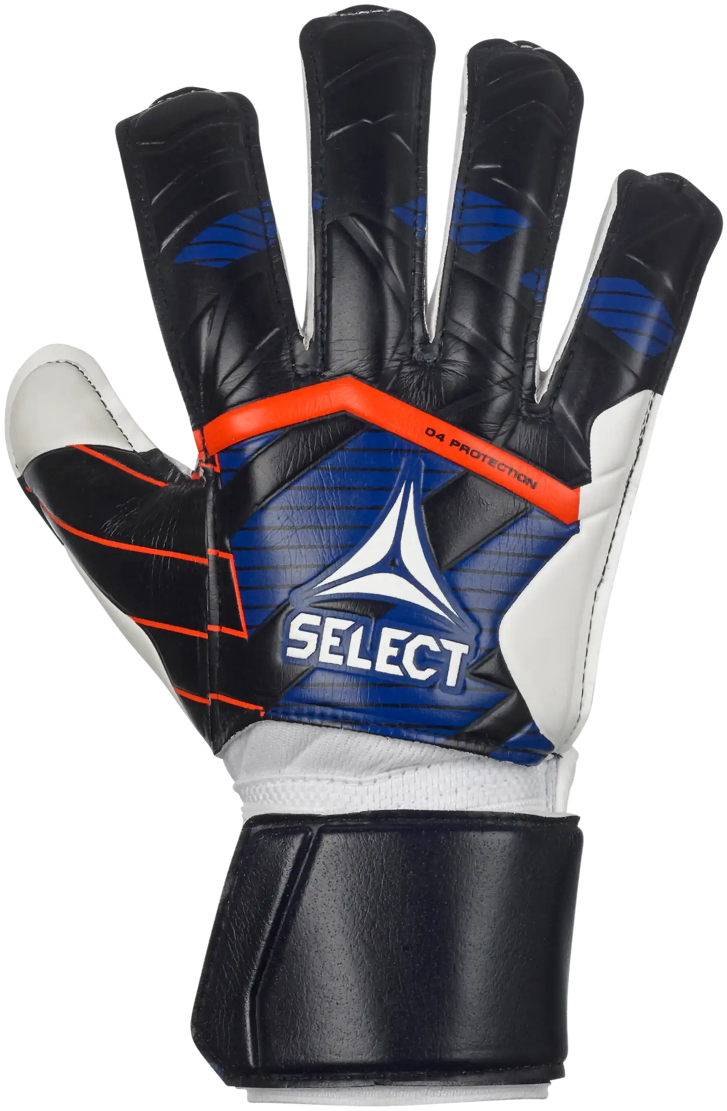 Select MV-hanska 04 Youth w/finger protection v24 - Blue/White - 2