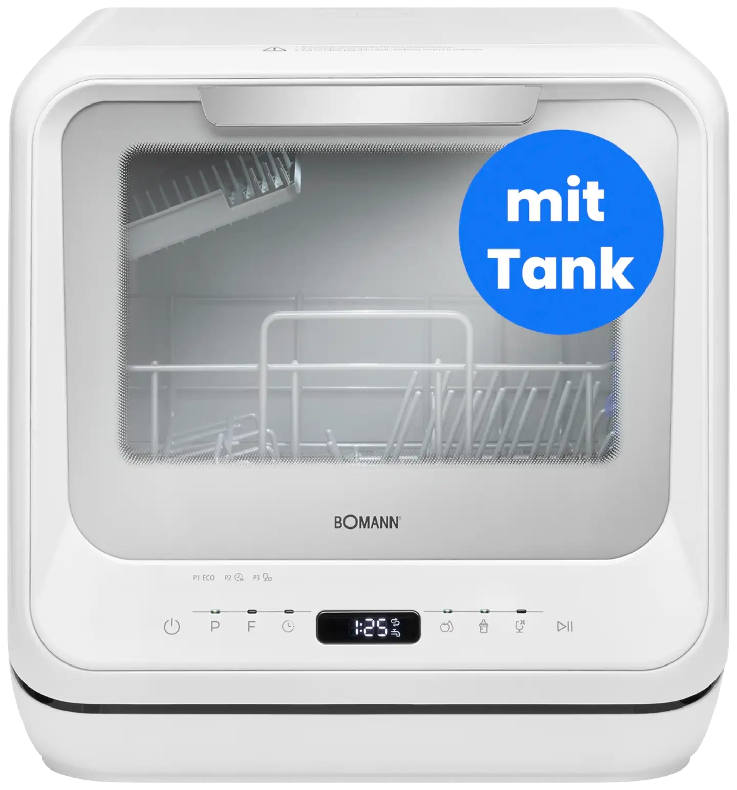 Bomann pöytäastianpesukone TSG5704 valkoinen - 1