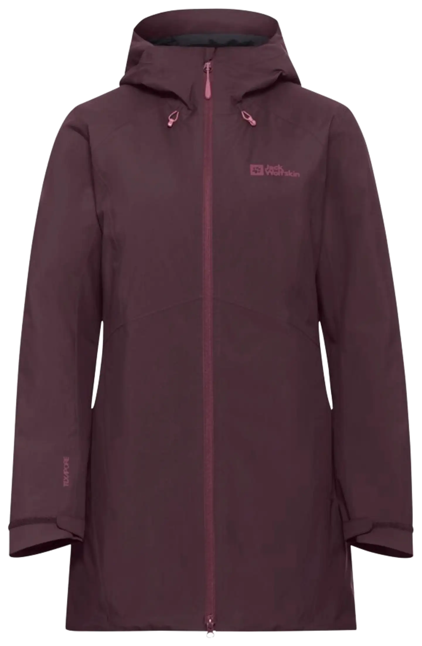 Jack Wolfskin naisten toppatakki Heidelstein - Amaranth - 1