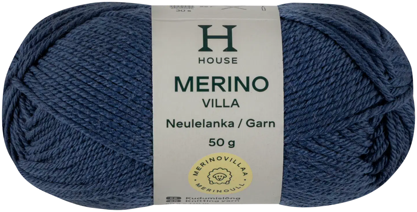 House lanka merinovilla 50g CNE-1833 denim blue