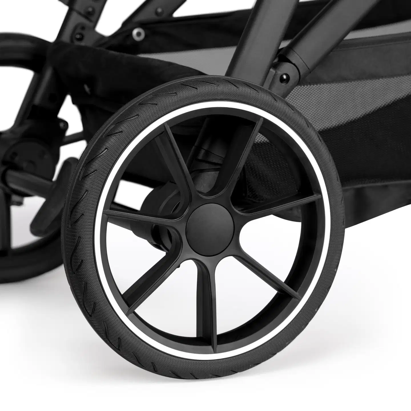 Hauck rattaat Grow N Care Twin set tummanharmaa - 15