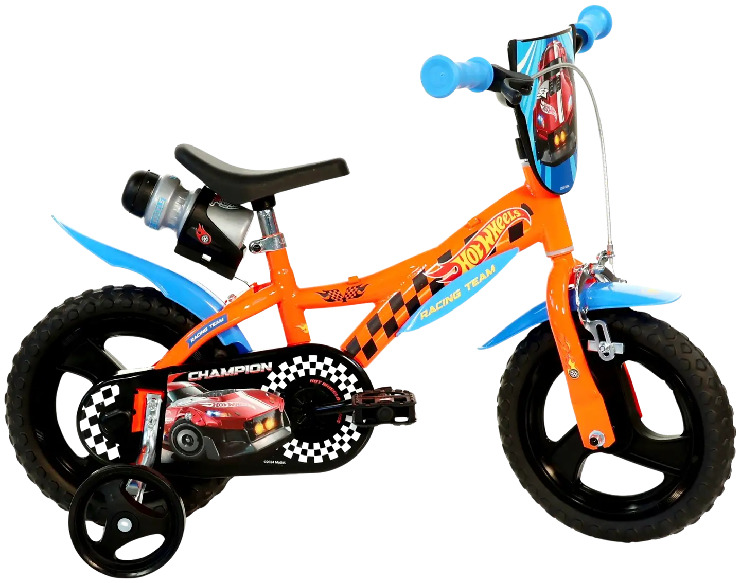 Hot Wheels 12" polkupyörä 1-vaihde oranssi - 1