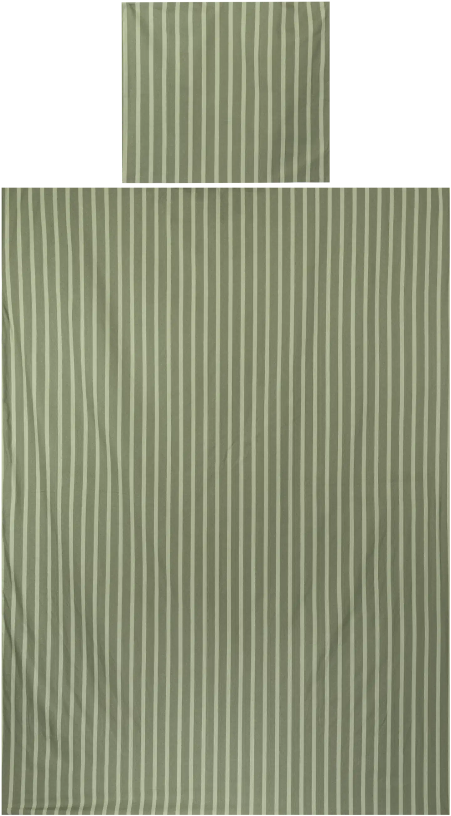 House pussilakanasetti Stripe 150x210 cm vihreä - 1