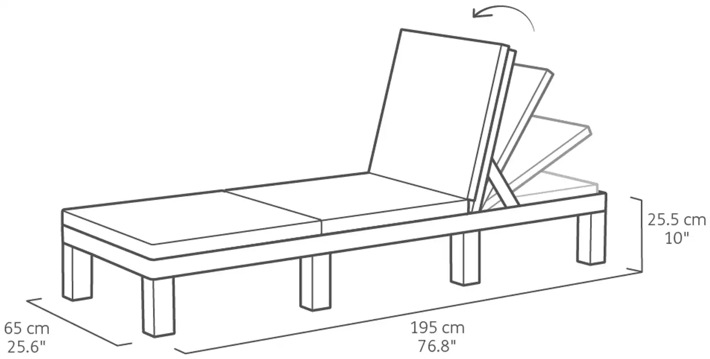 Keter aurinkovuode Daytona - 11