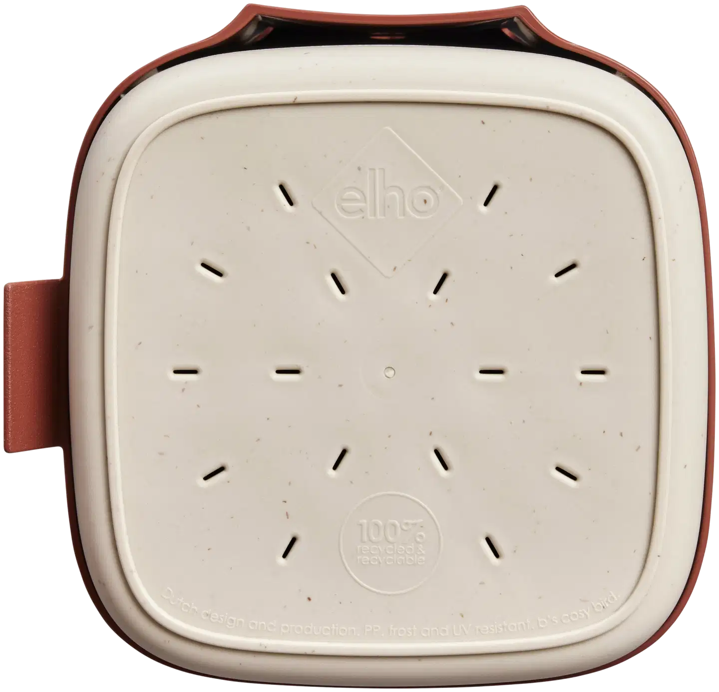 elho linnunpönttö cozy 18cmx18cmx k23cm punainen - 3