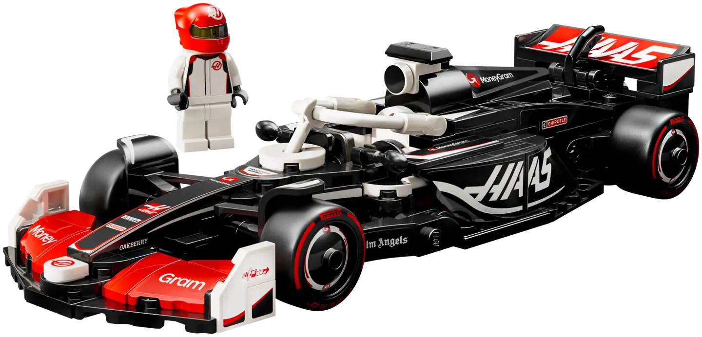 LEGO® Speed Champions MoneyGram Haas F1® Team VF-24 kilpa-auto 77250 - 4