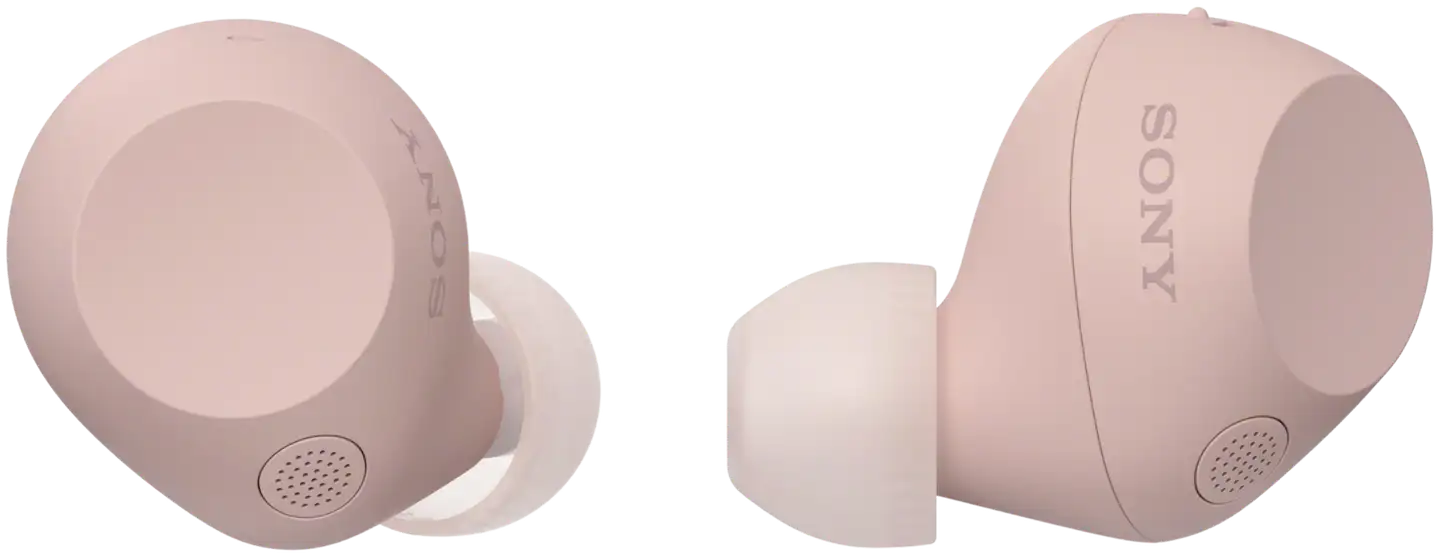 Sony langattomat vastamelunappikuulokkeet WF-C710NP pinkki - 1