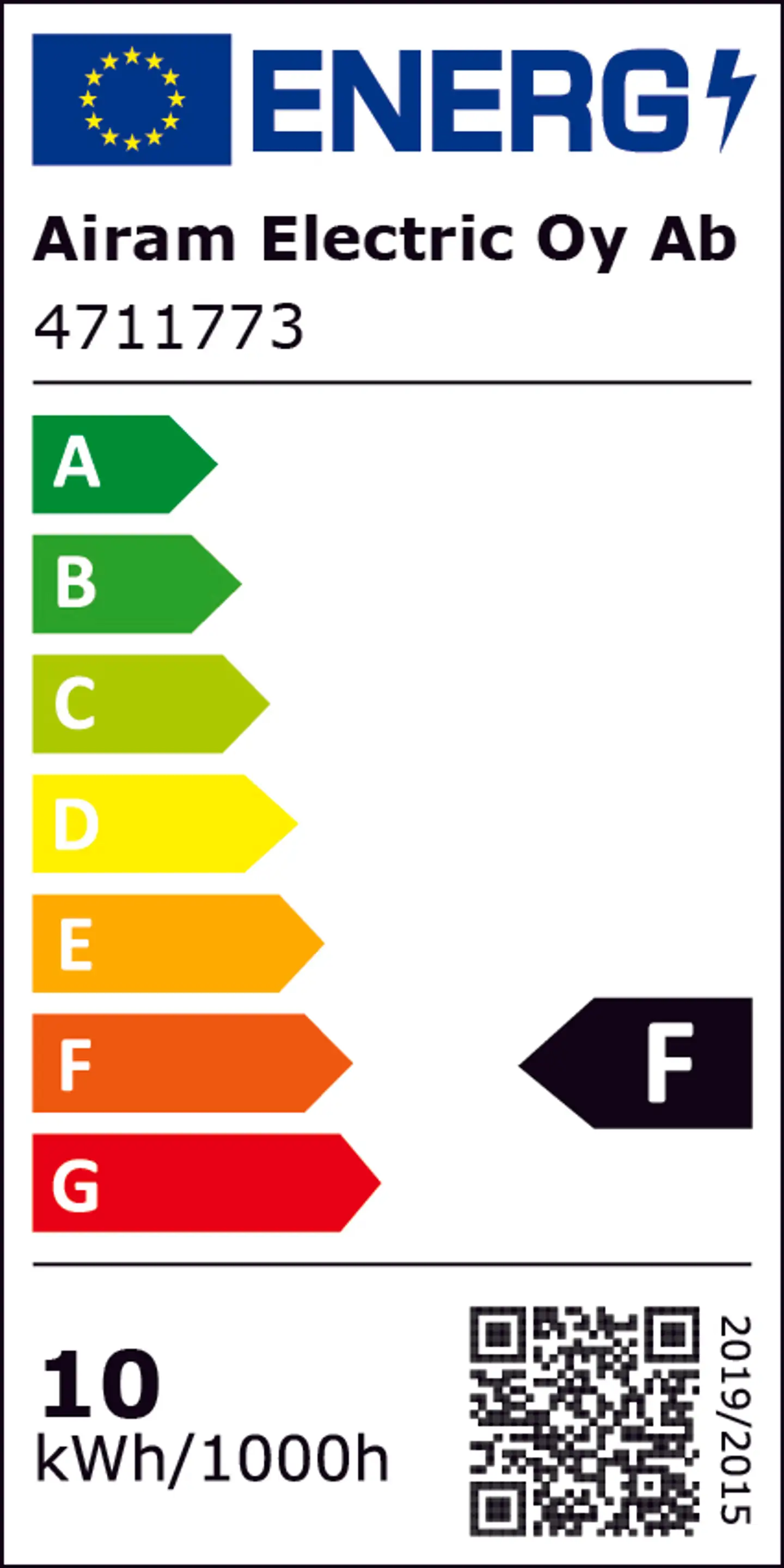 Airam LED kasvilamppu 9,5W E27 800lm 3500K - 4
