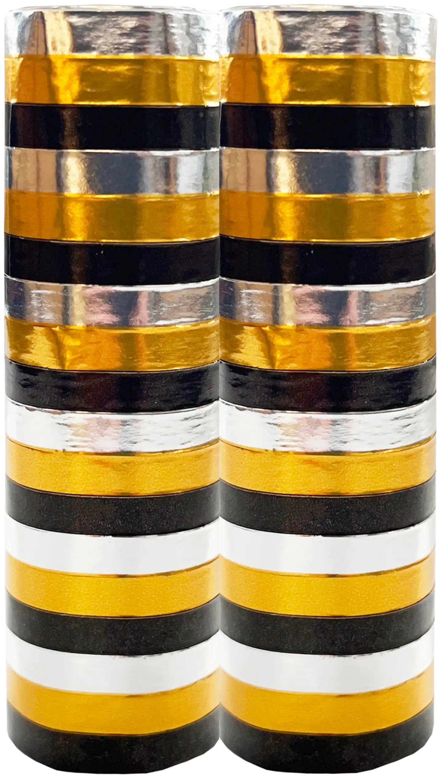 Juhlamaailma serpentiini kulta,musta,hopea 2 rll - 2