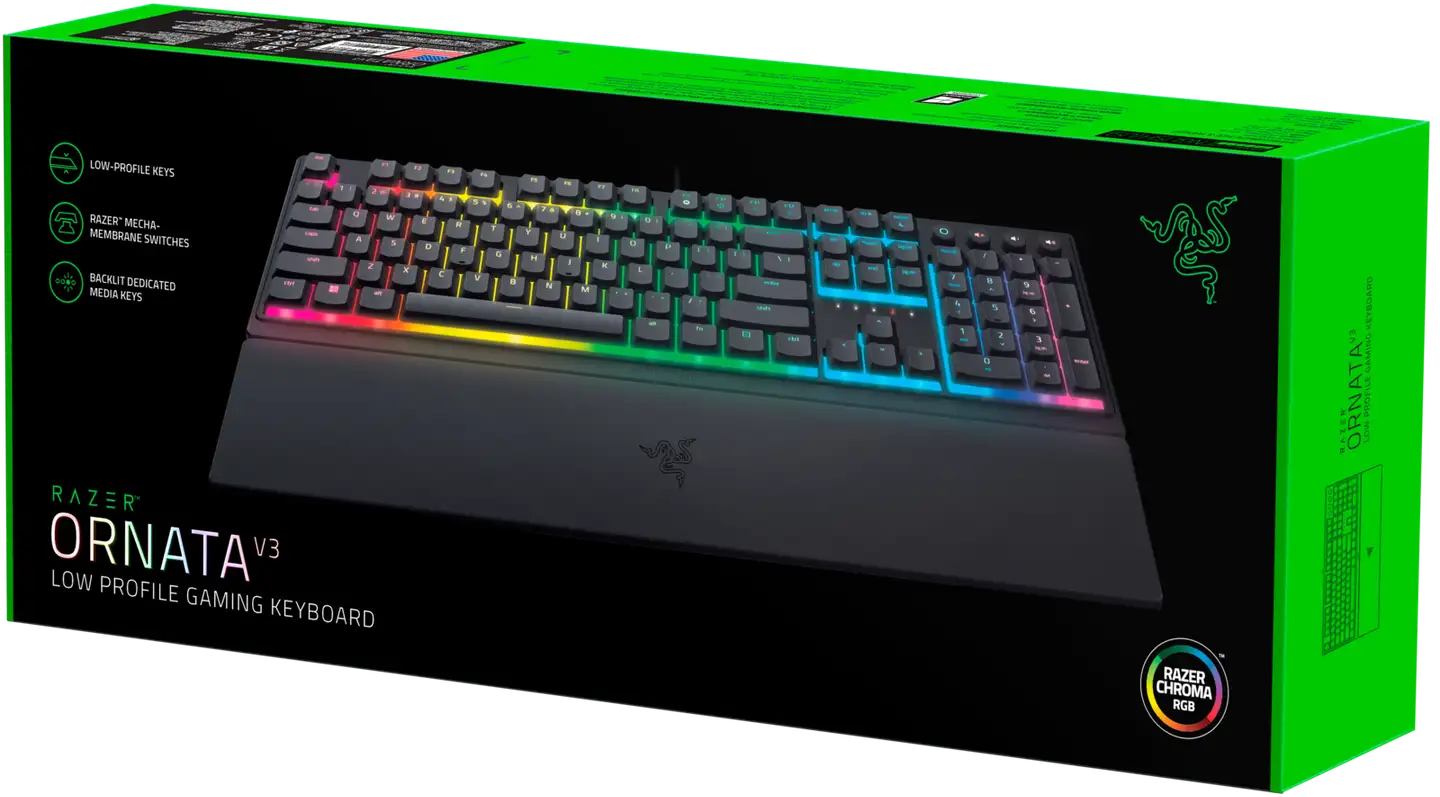 Razer pelinäppäimistö Ornata V3 RGB - 4