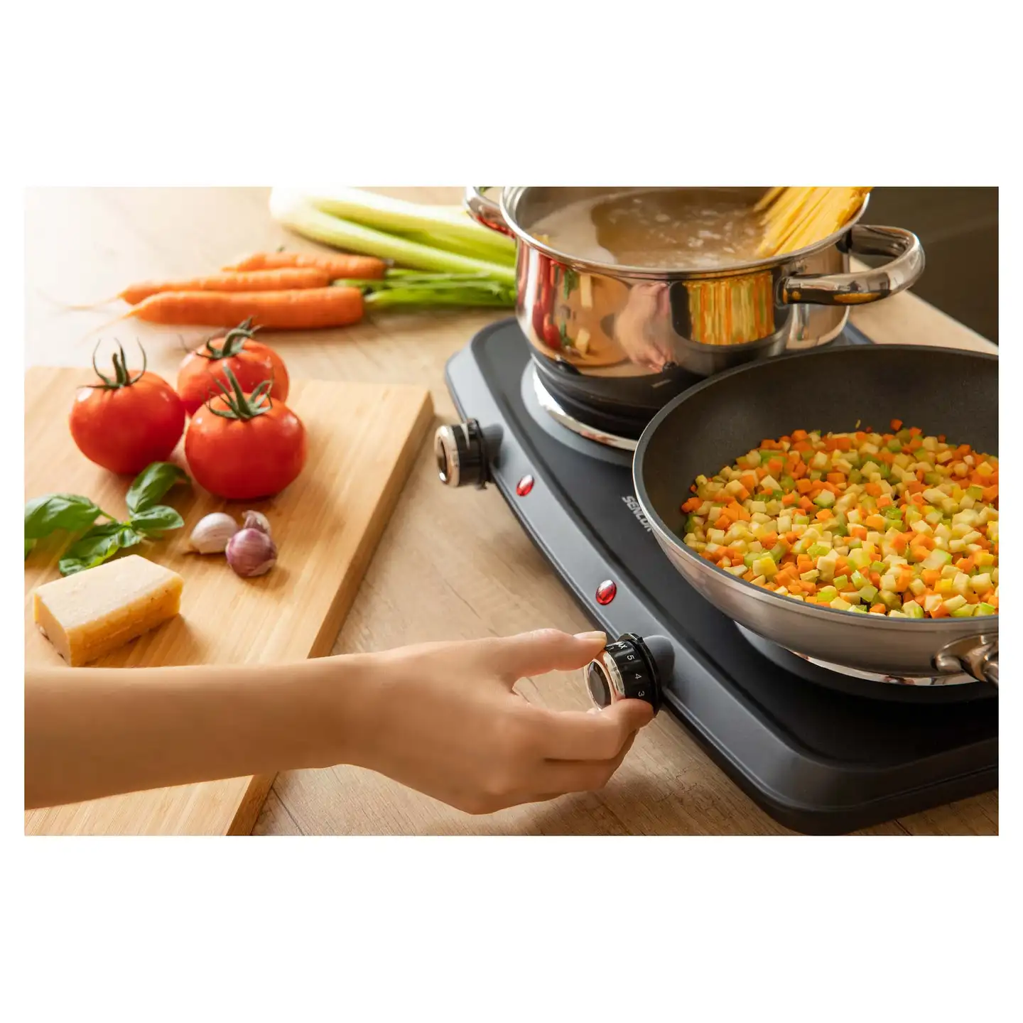 Sencor kaksoiskeittolevy SCP 2254BK-EUE4 musta - 6