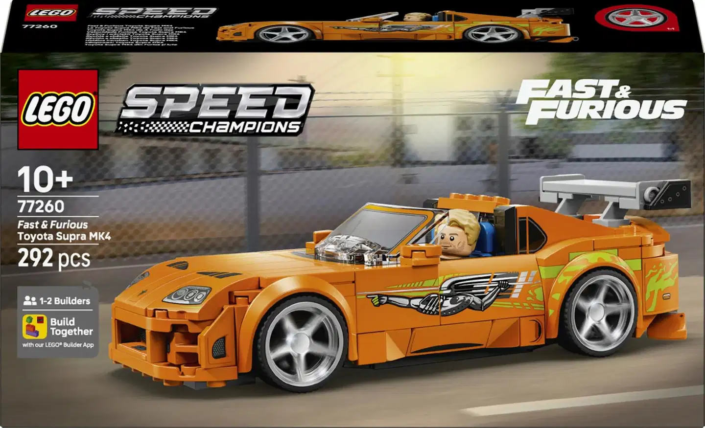LEGO® Speed Champions 77260 The Fast and The Furious Toyota Supra MK4 - 3
