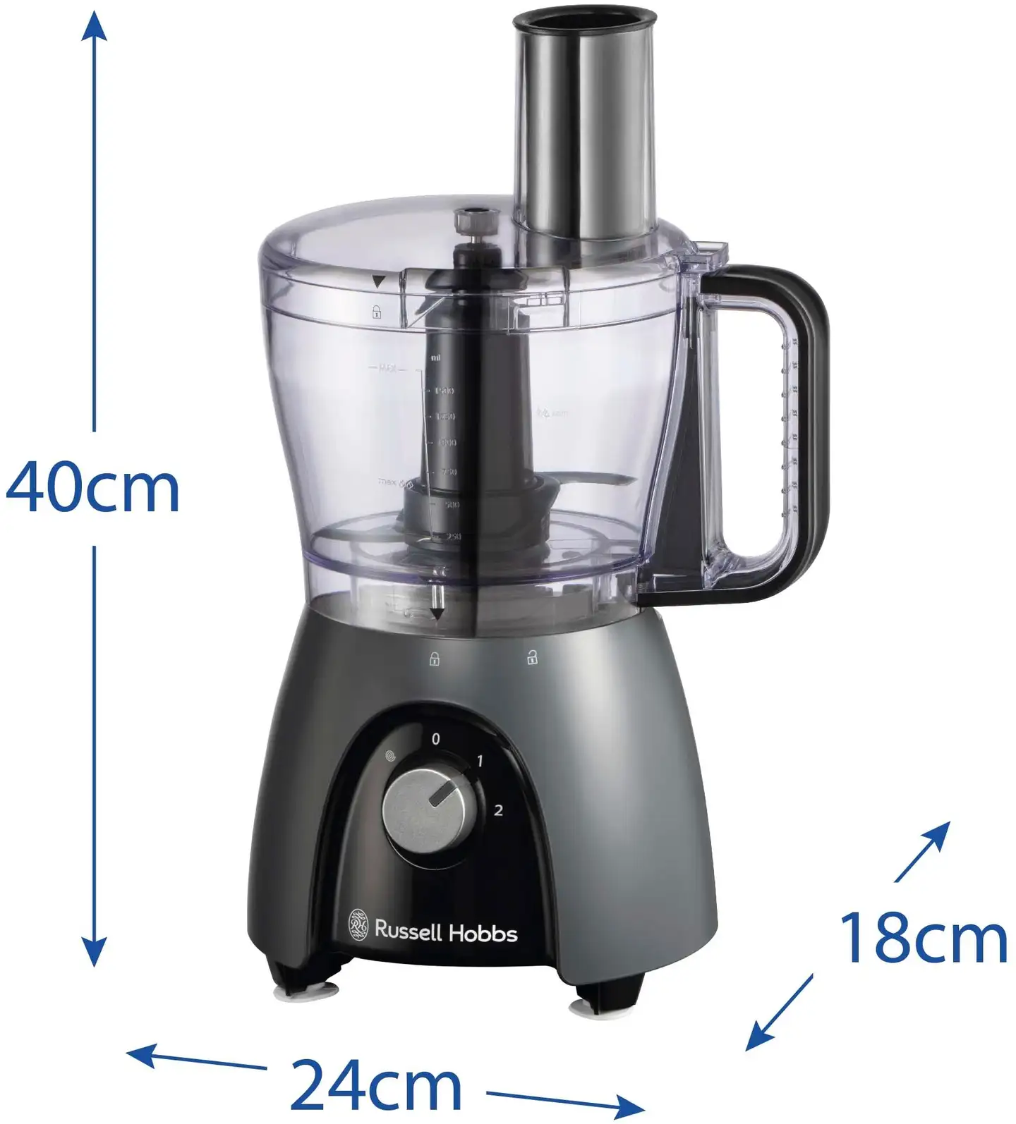 Russell Hobbs monitoimikone Desire Matte Charcoal 27111-56 - 9