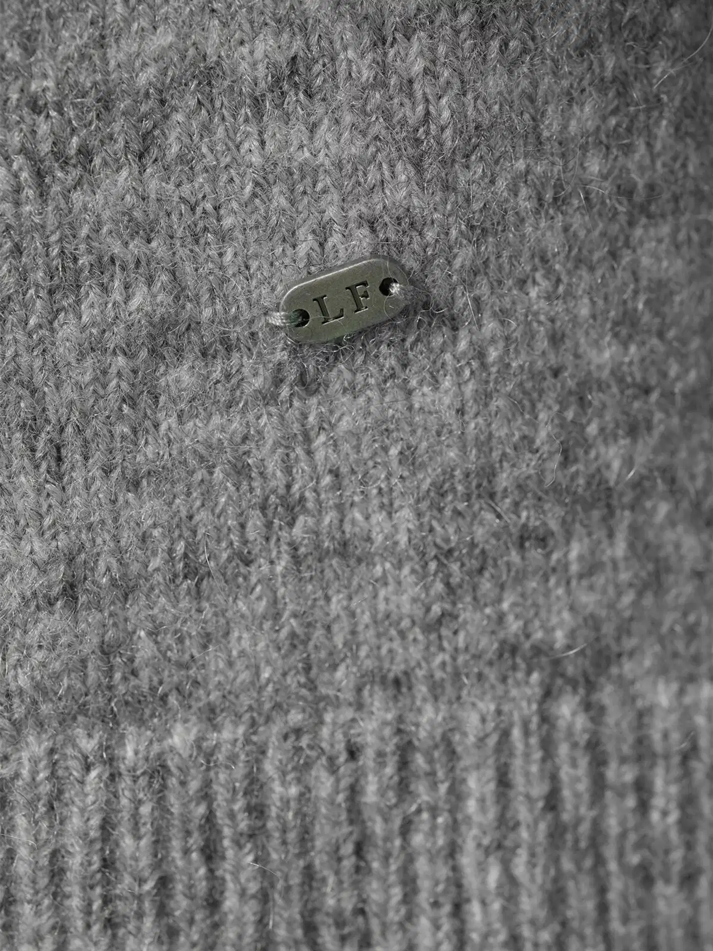 London Fog naisten mohairneuletakki 213L264012 - grey - 6