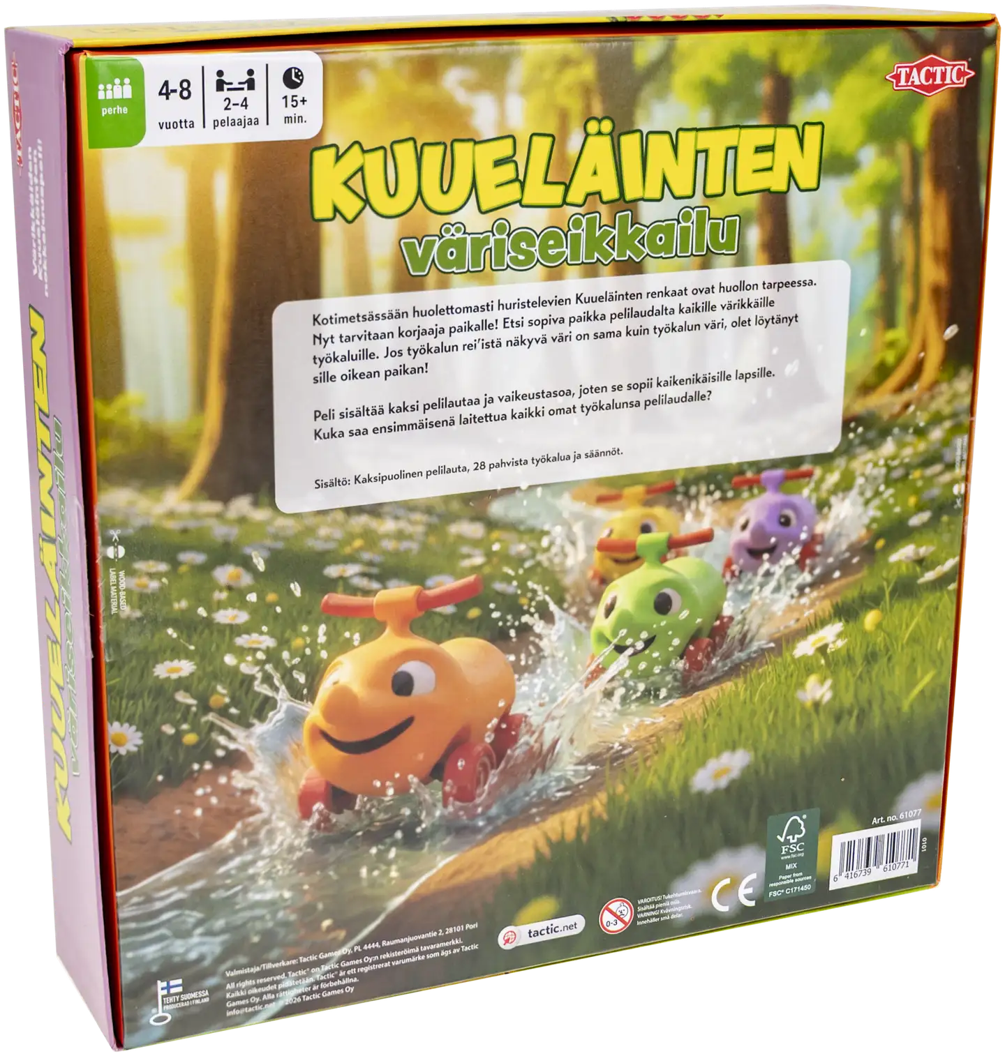 Tactic lautapeli Kuueläinten väriseikkailu - 6