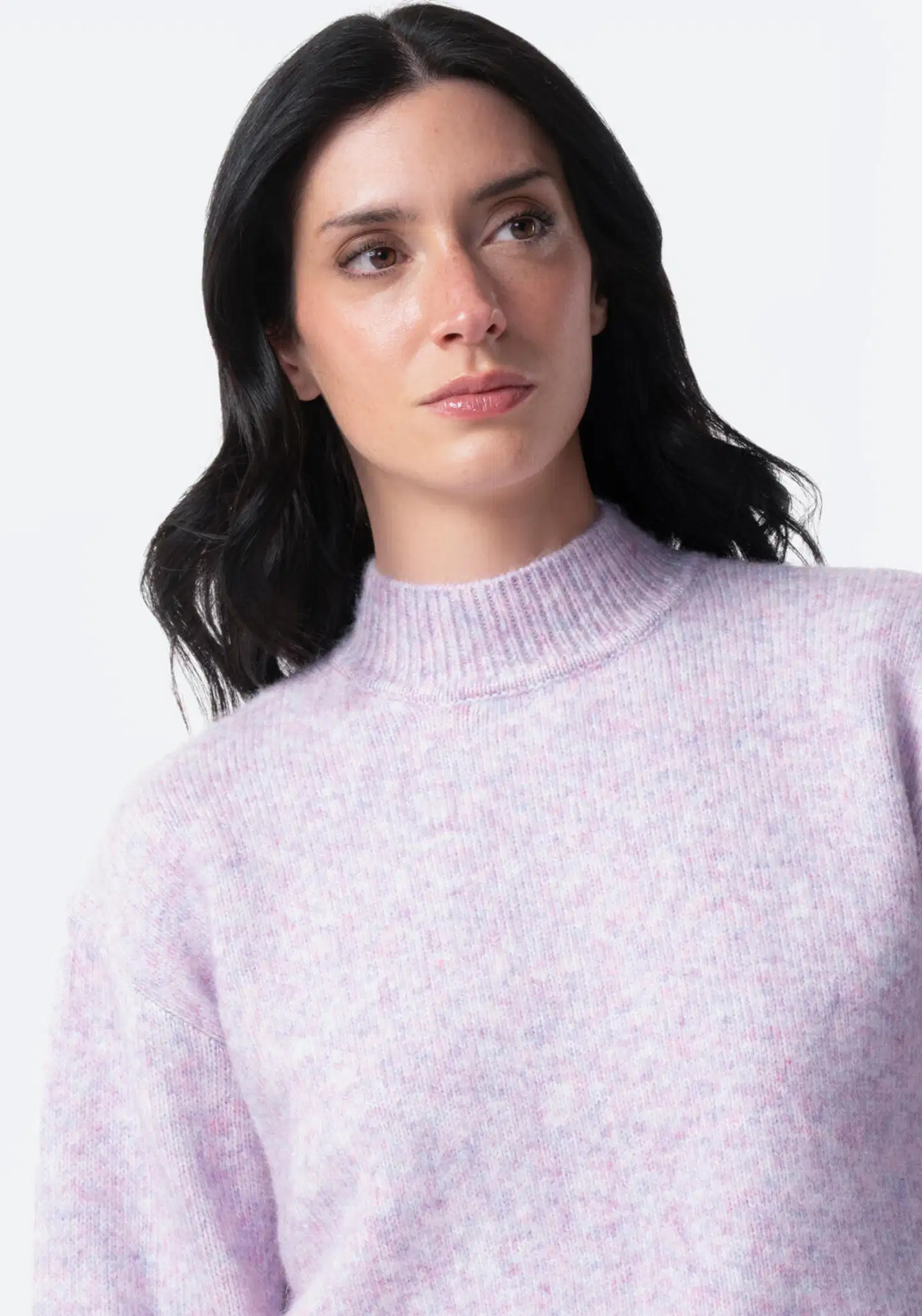TEX naisten neulepusero I291429 - PINK - 5
