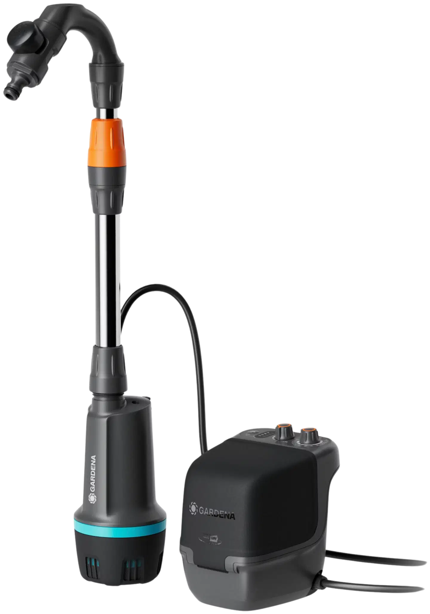 Akkusadevesipainepumppu GARDENA 2400 Comfort Auto 18V P4A sis. akku - 1