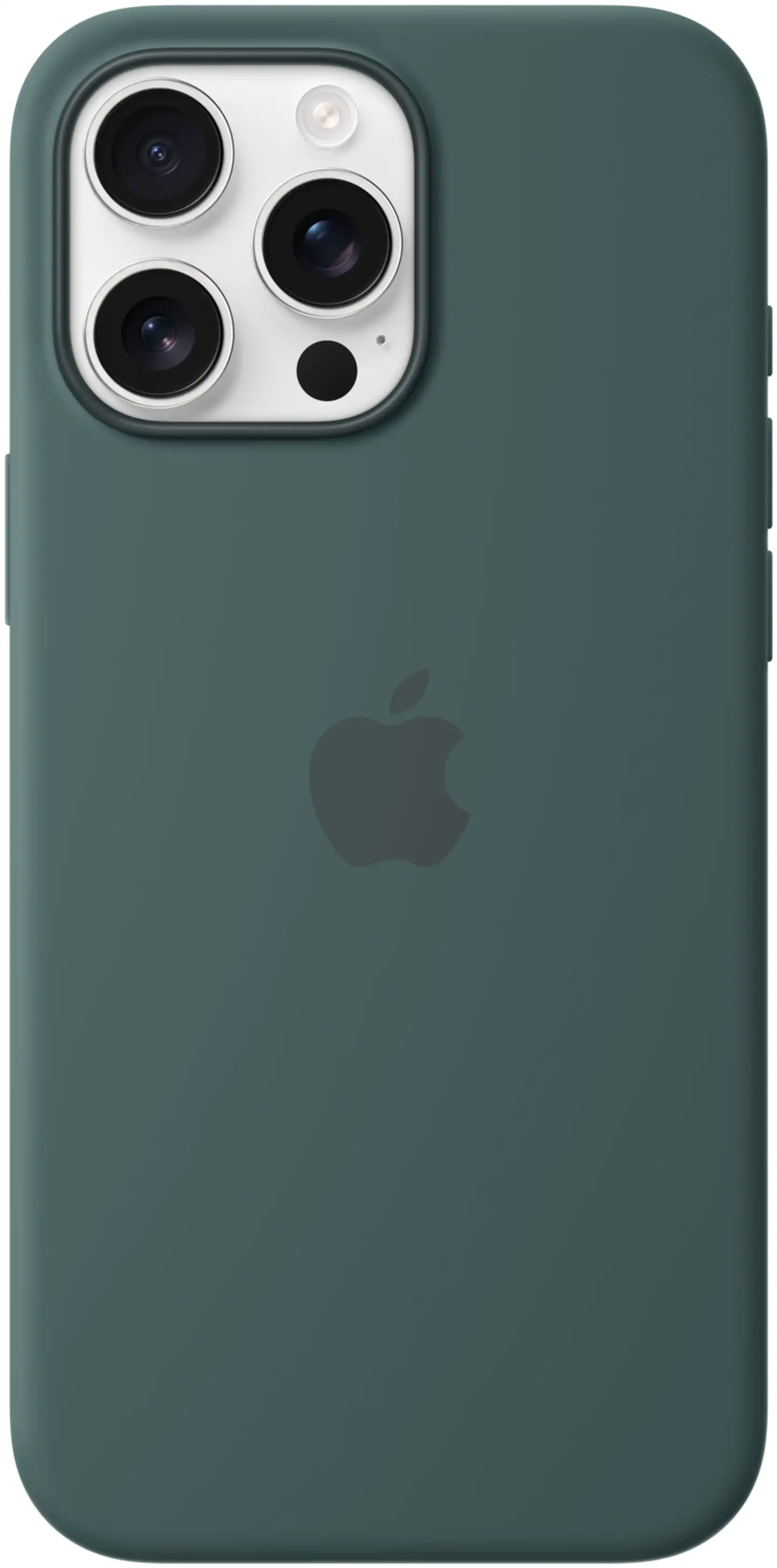 Apple iPhone 16 Pro silikoni suojakuori  - Lake Green