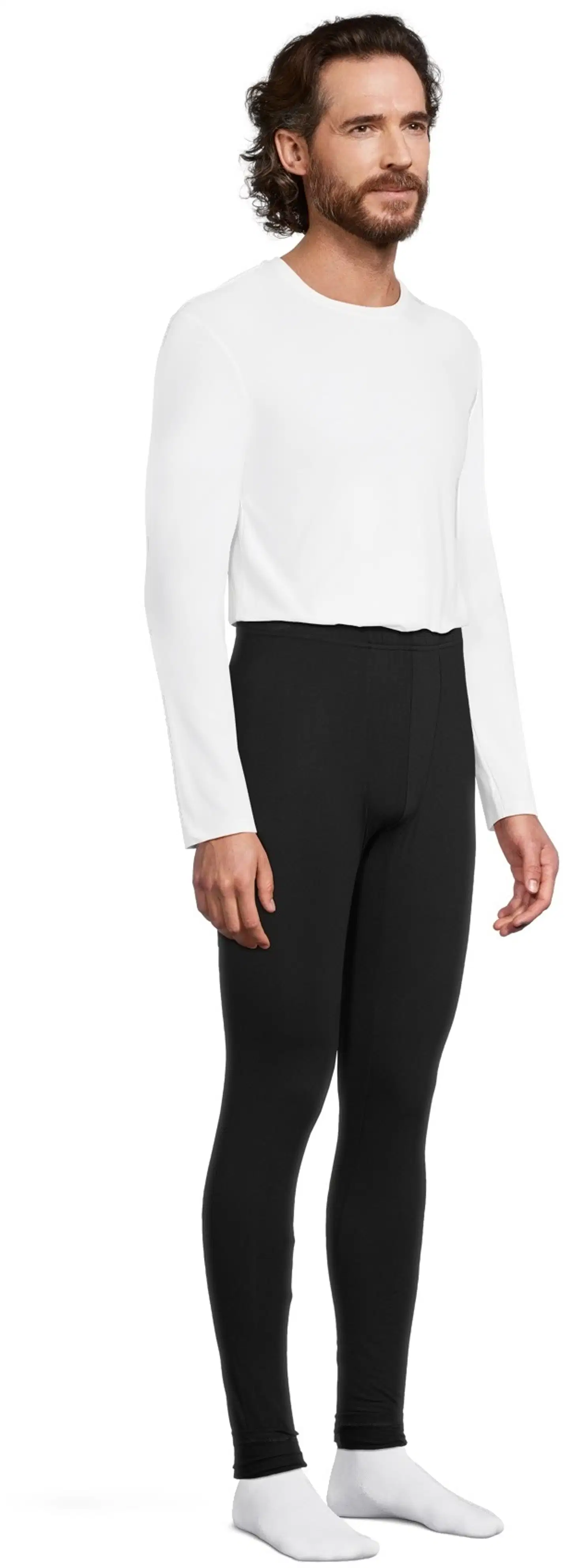 House miesten pitkät alushousut 190H3112J3 - MUSTA - 4