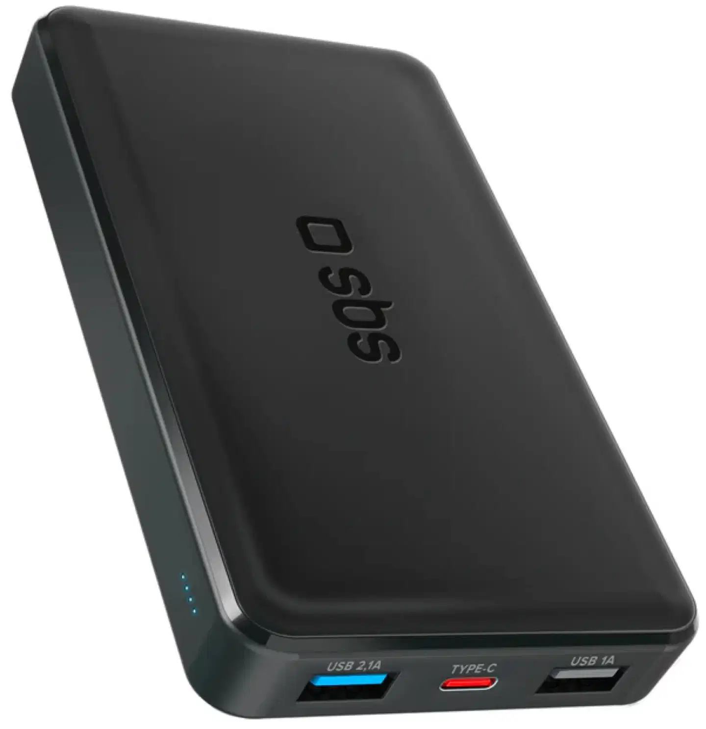 SBS varavirtalähde Usb-A + Usb-C + Micro-Usb 10000 Mah - 1