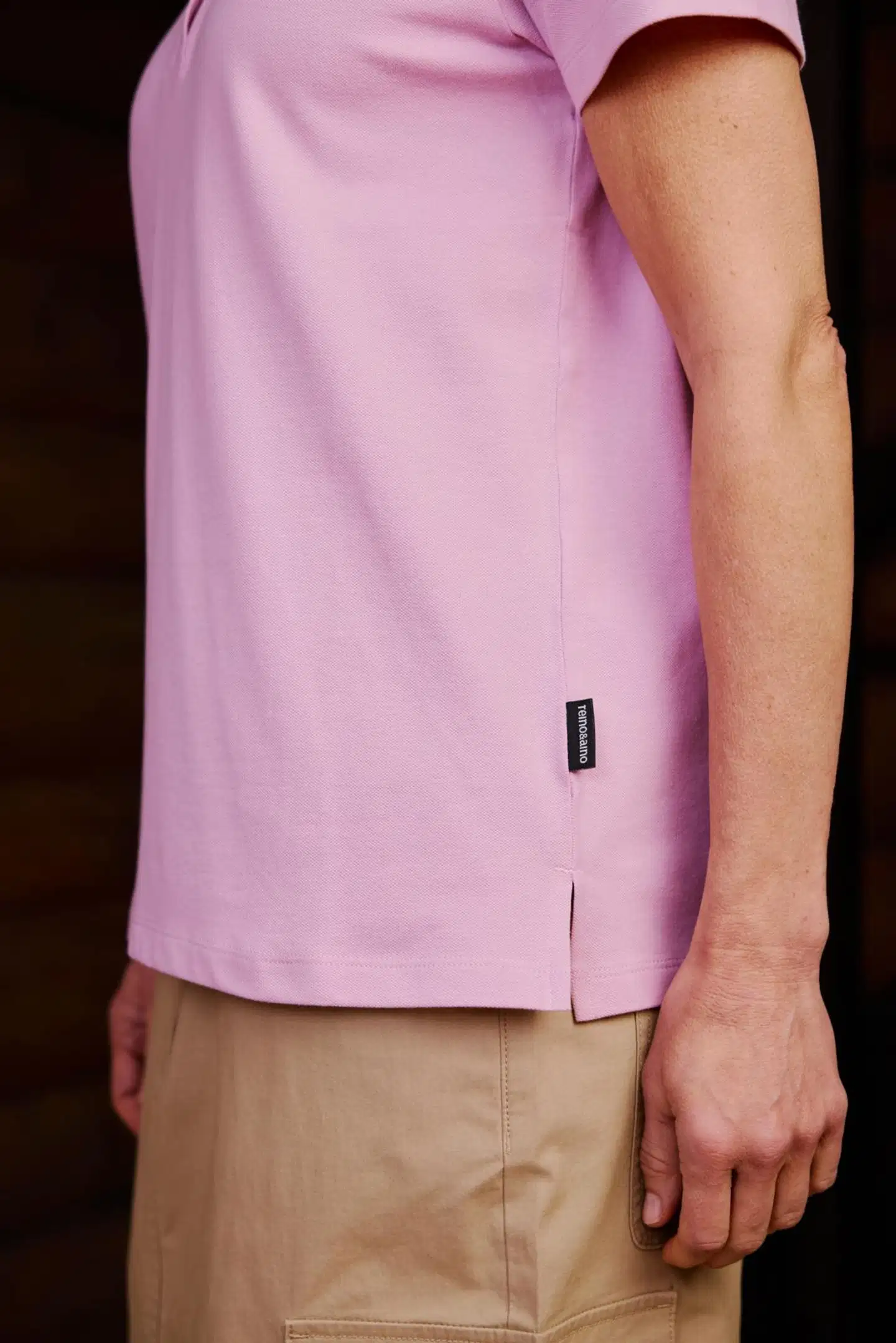 Reino&Aino naisten pikeepaita Aino - pink - 7