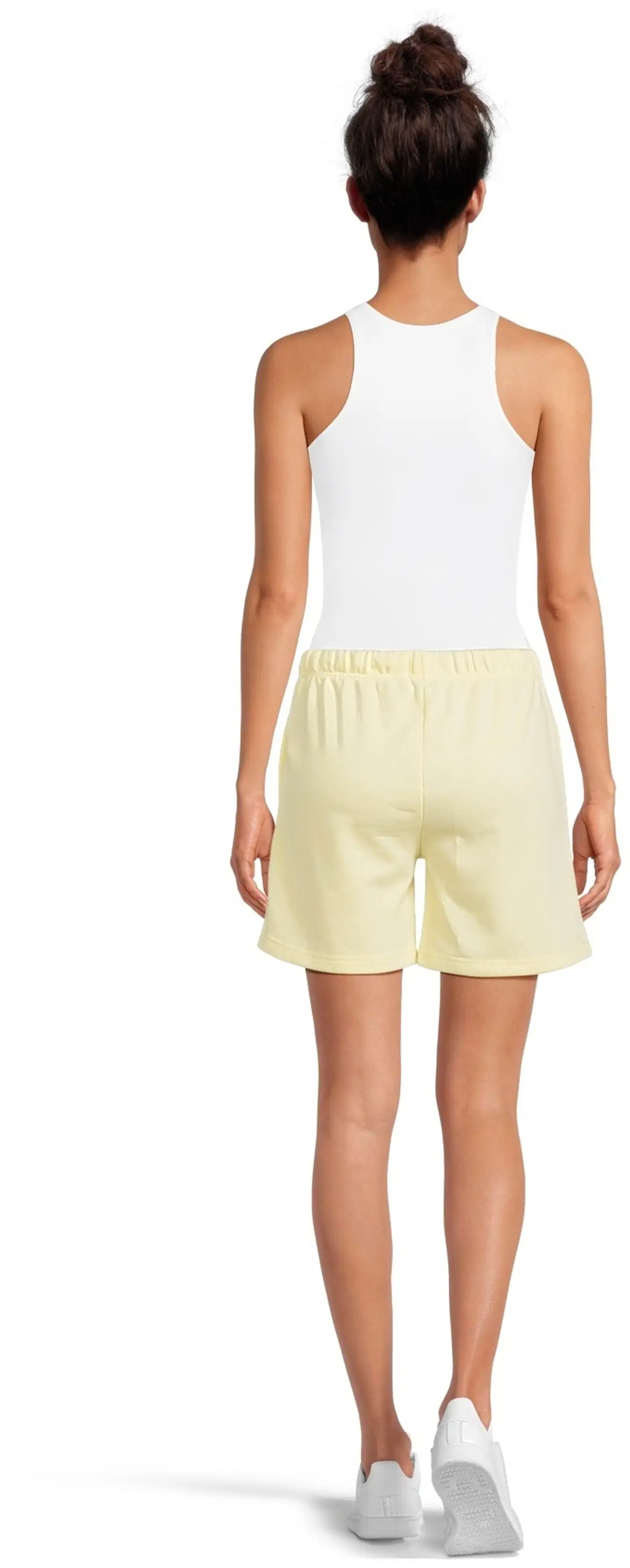 WKLY. naisten collegeshortsit 222W000212 - Yellow - 3