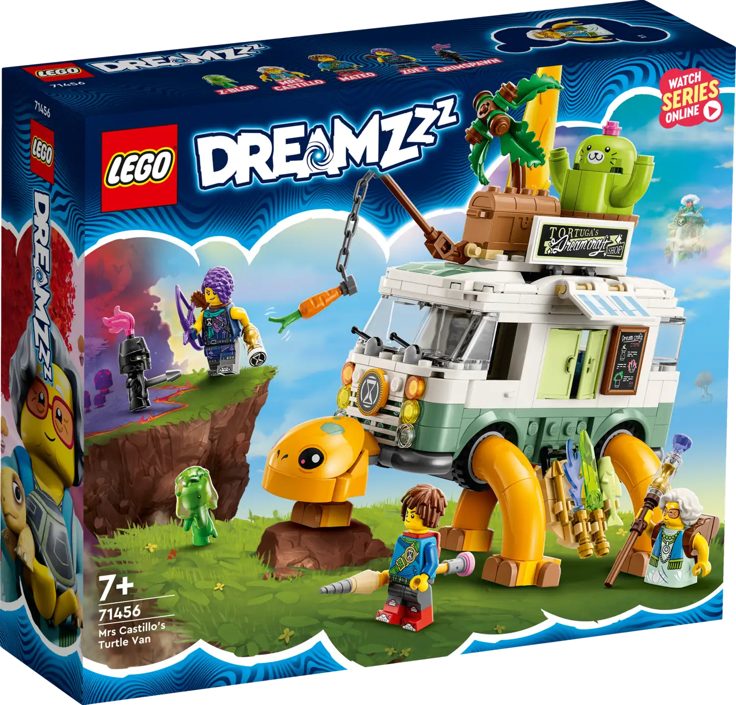 LEGO DREAMZzz 71456 Rouva Castillon kilpikonna-auto - 1