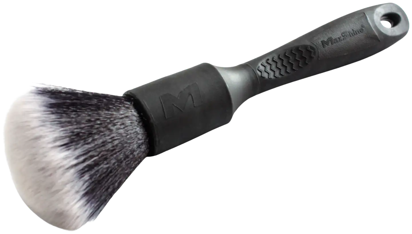 Maxshine 704606 ESS Harja – erittäin pehmeä sisätilojen puhdistusharja, 13 cm varrella ja 4,5 cm harjaksilla, hellävarainen herkille pinnoille - 1